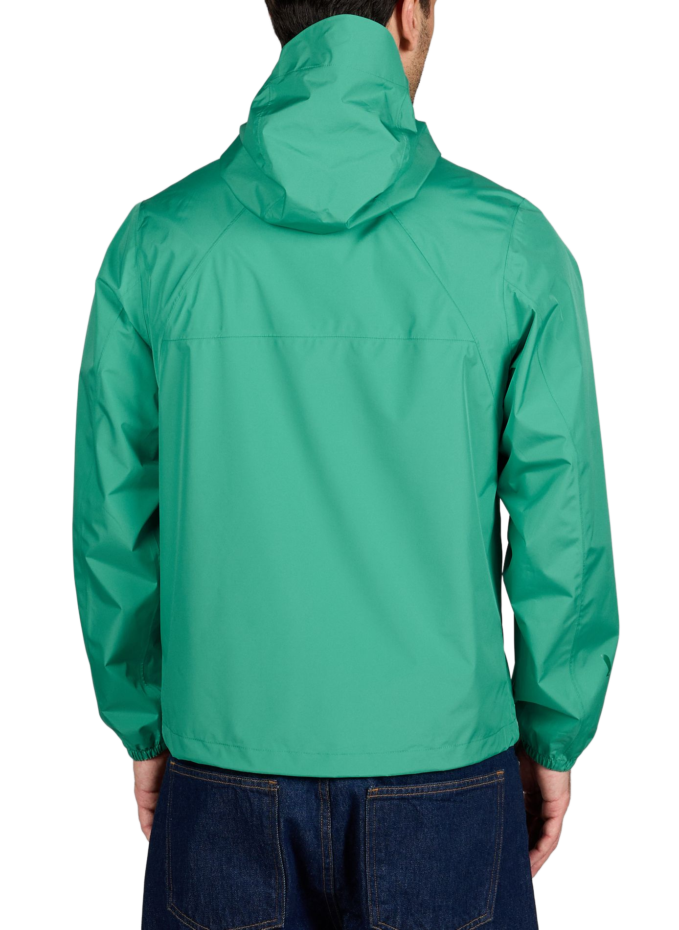 Hooded windproof jacket AIGLE Green
