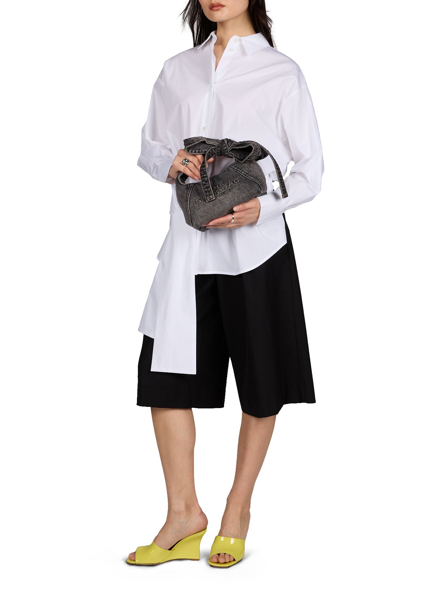 Handbag The mini sack MARC JACOBS Black