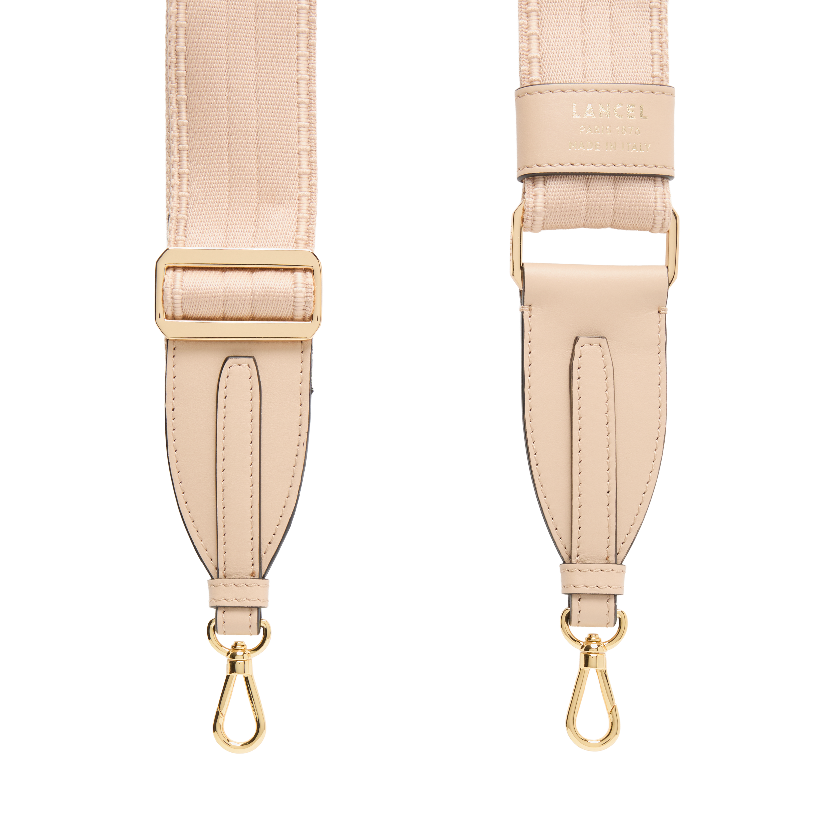 Bandoulière sangle ajustable bcbg de lancel en cuir LANCEL Beige