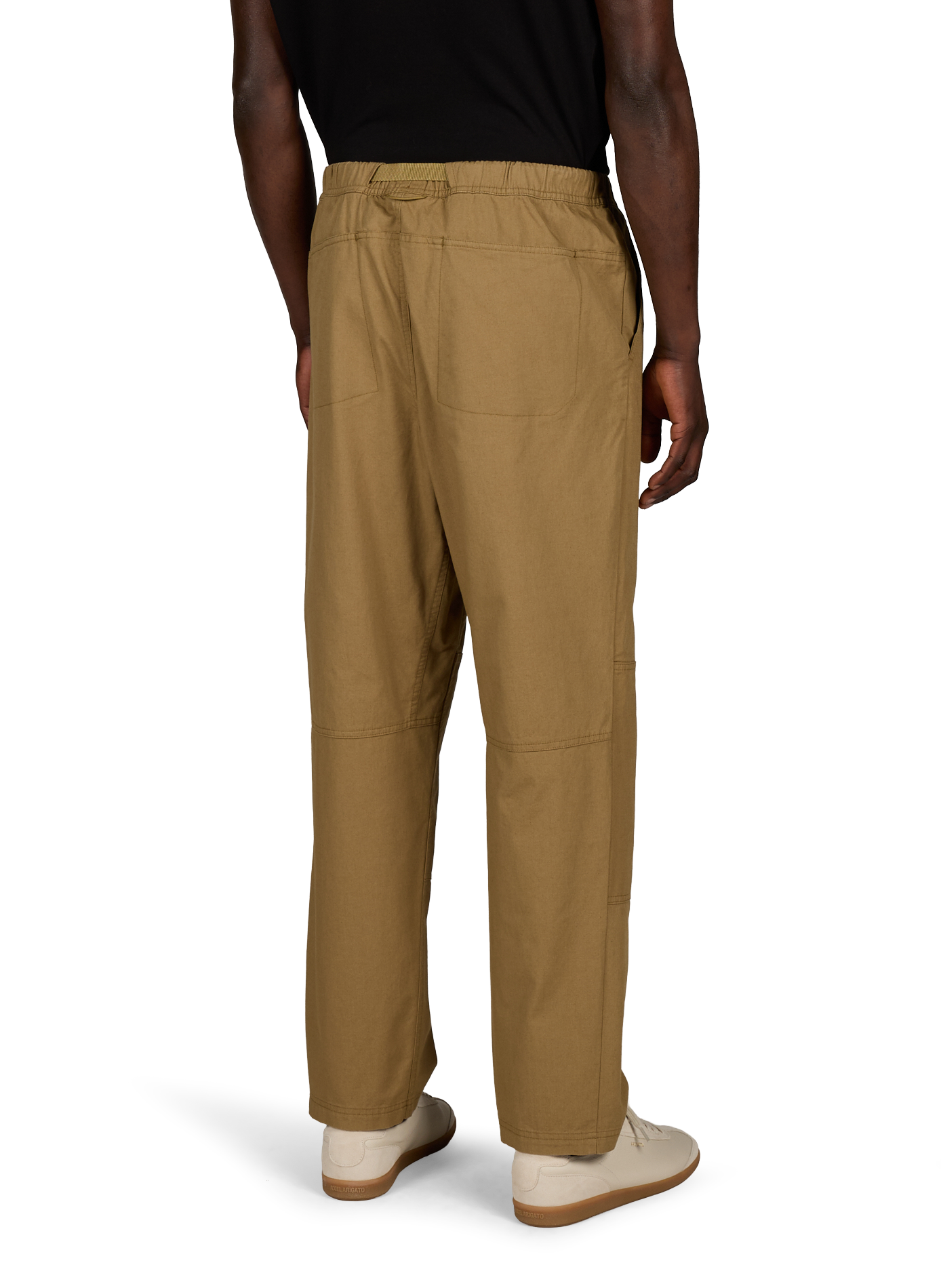 Solid color mixed cotton pants THE NORTH FACE Khaki