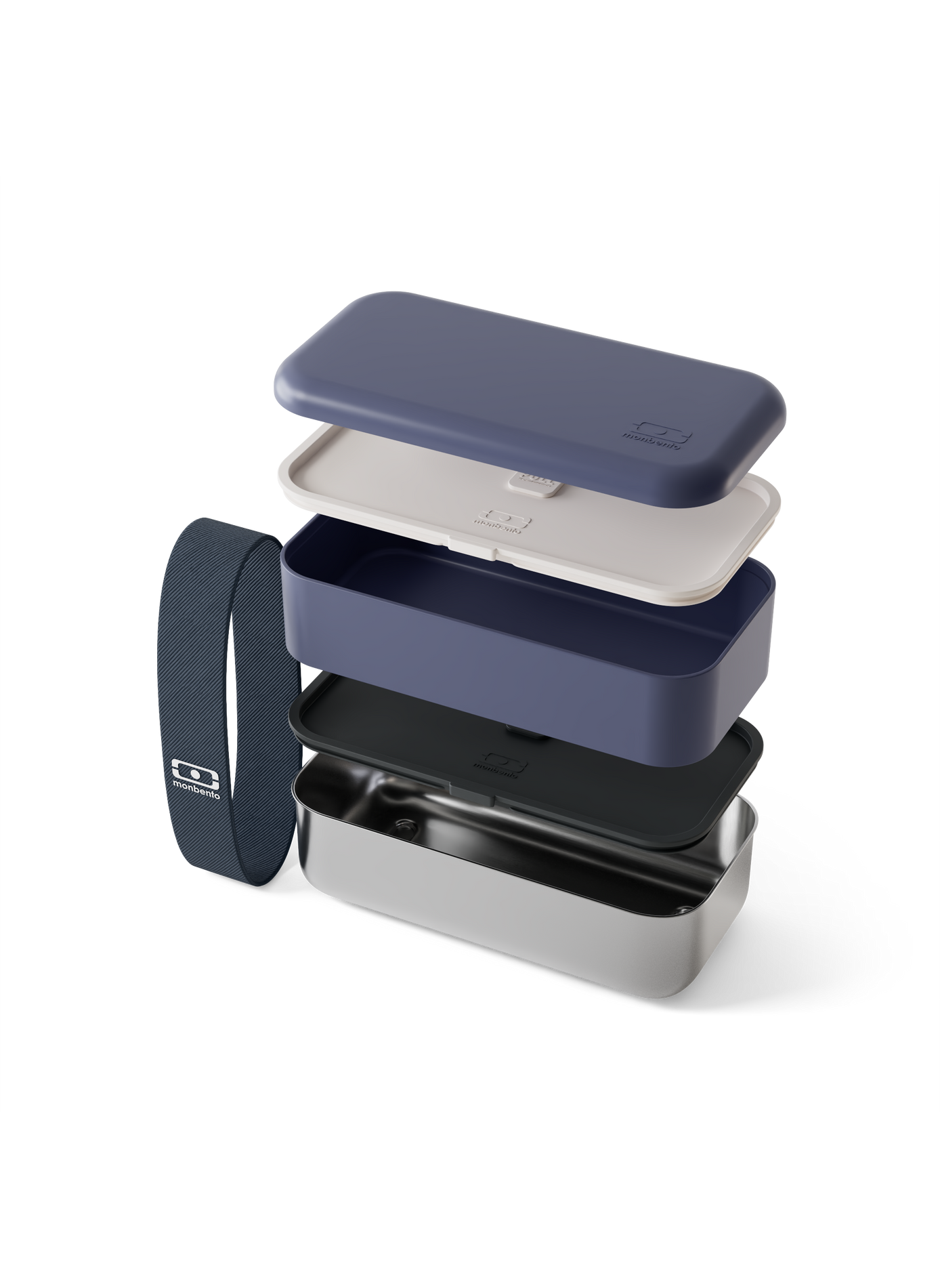 Boîte à repas Sense Original 1,2 L MONBENTO Bleu