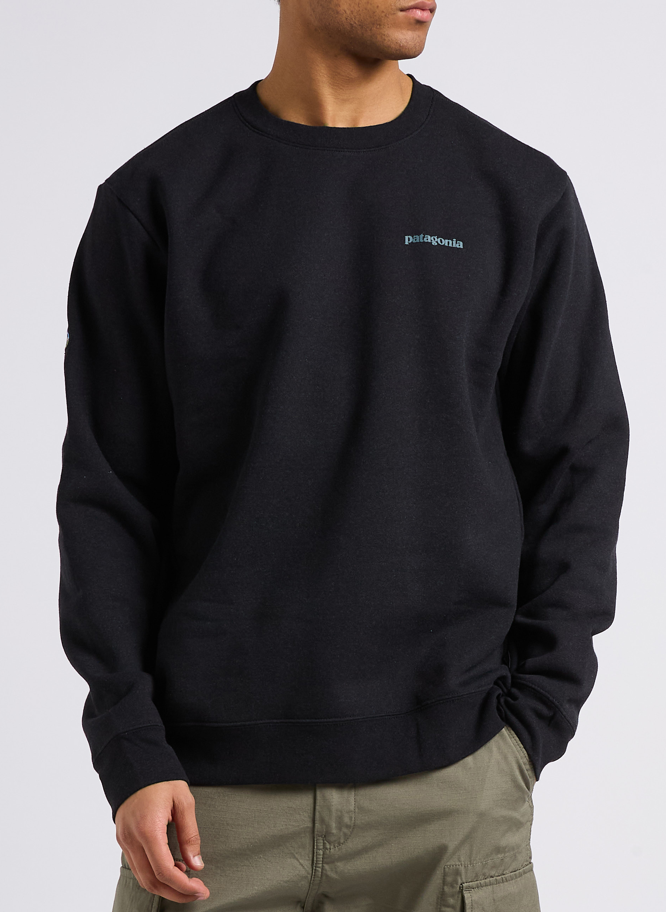 Sweat col rond PATAGONIA Noir