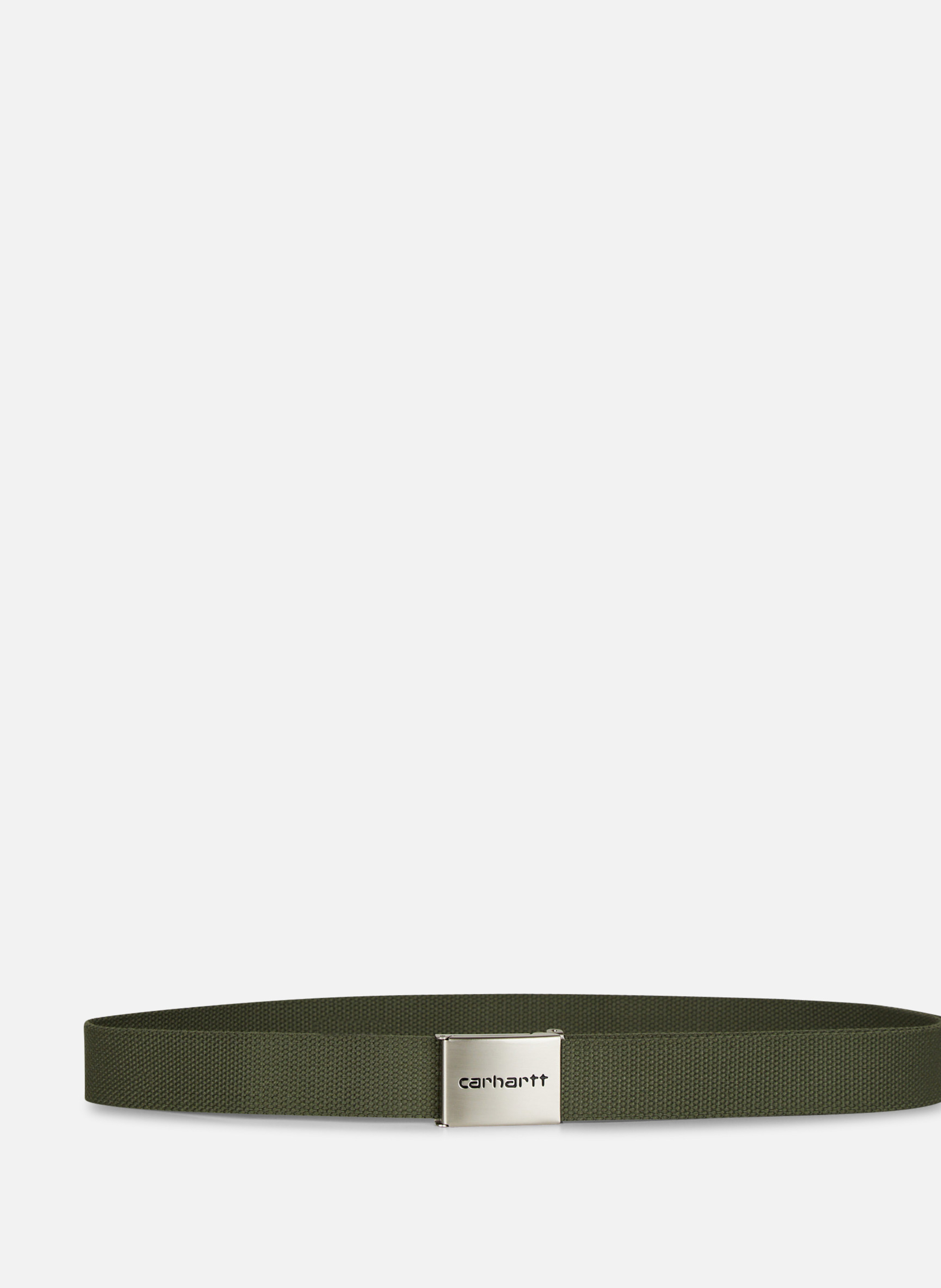 Ceinture clip belt chrome CARHARTT WIP Vert