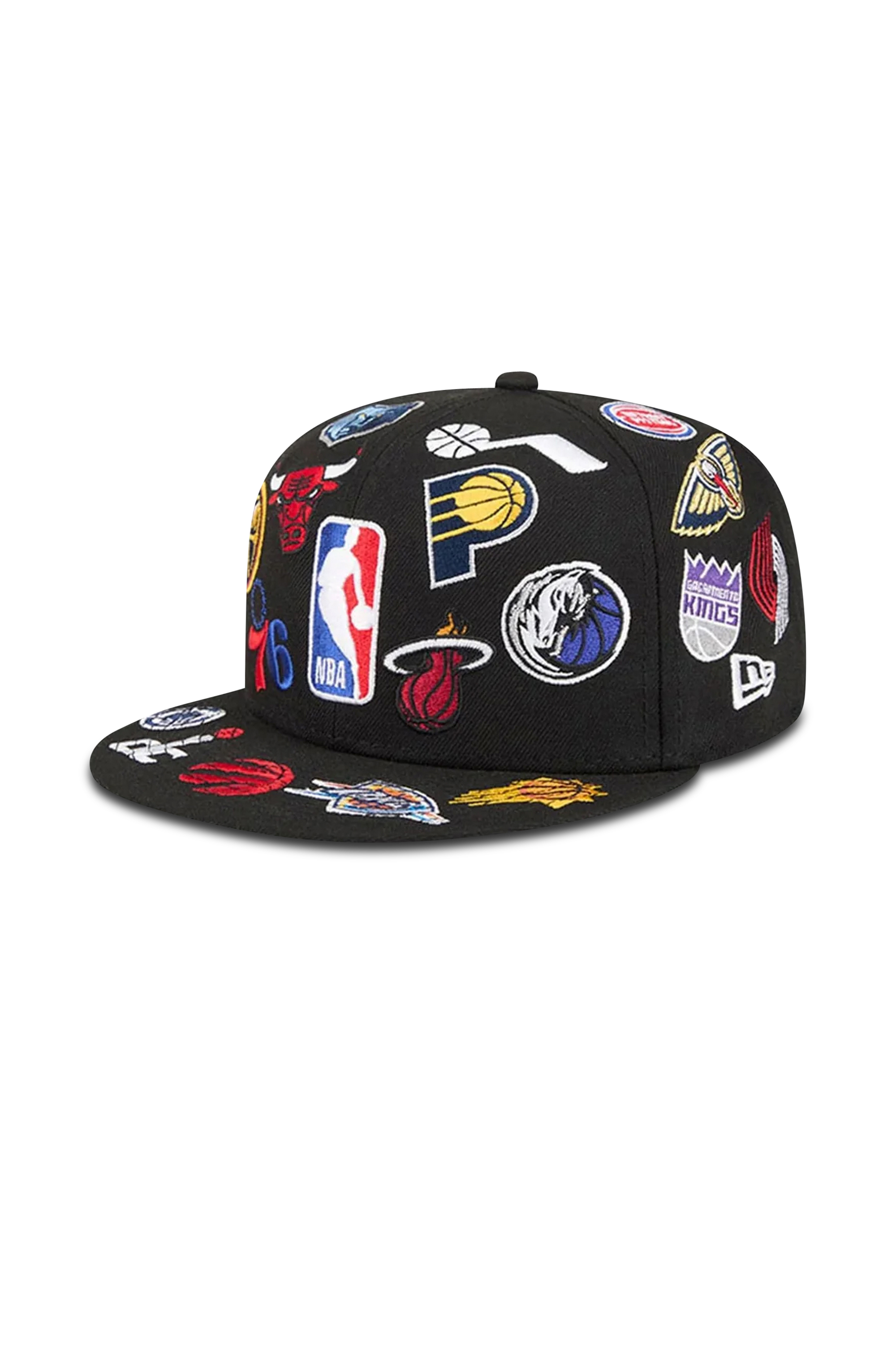 Casquette 5950 all over 28040 nbaall  blk NEW ERA Noir