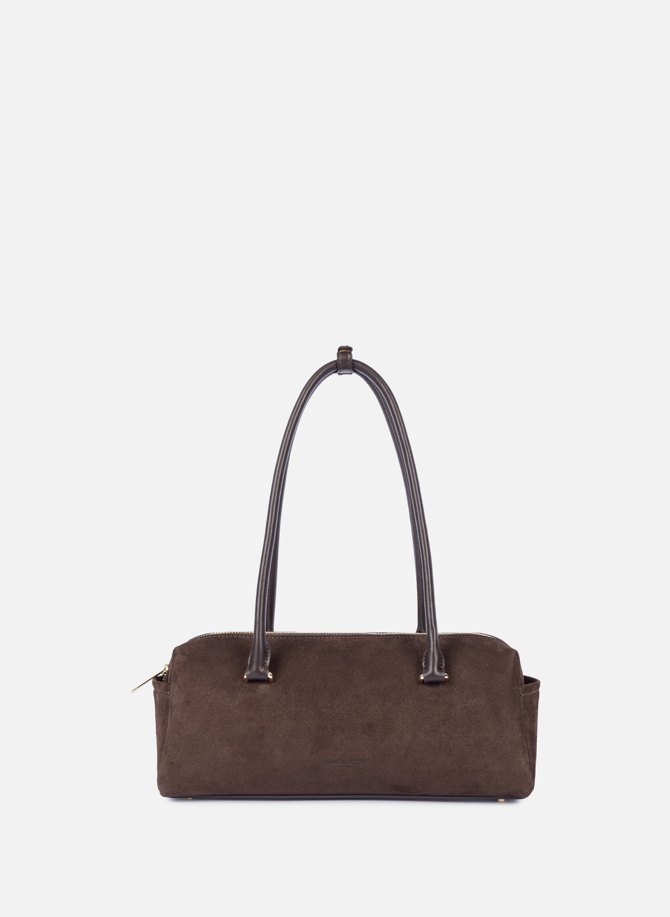 Sac rectangle - suède cube  Marron