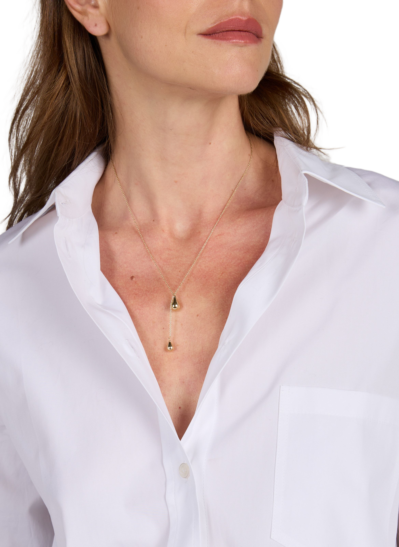 Pendant necklace OTIUMBERG Golden