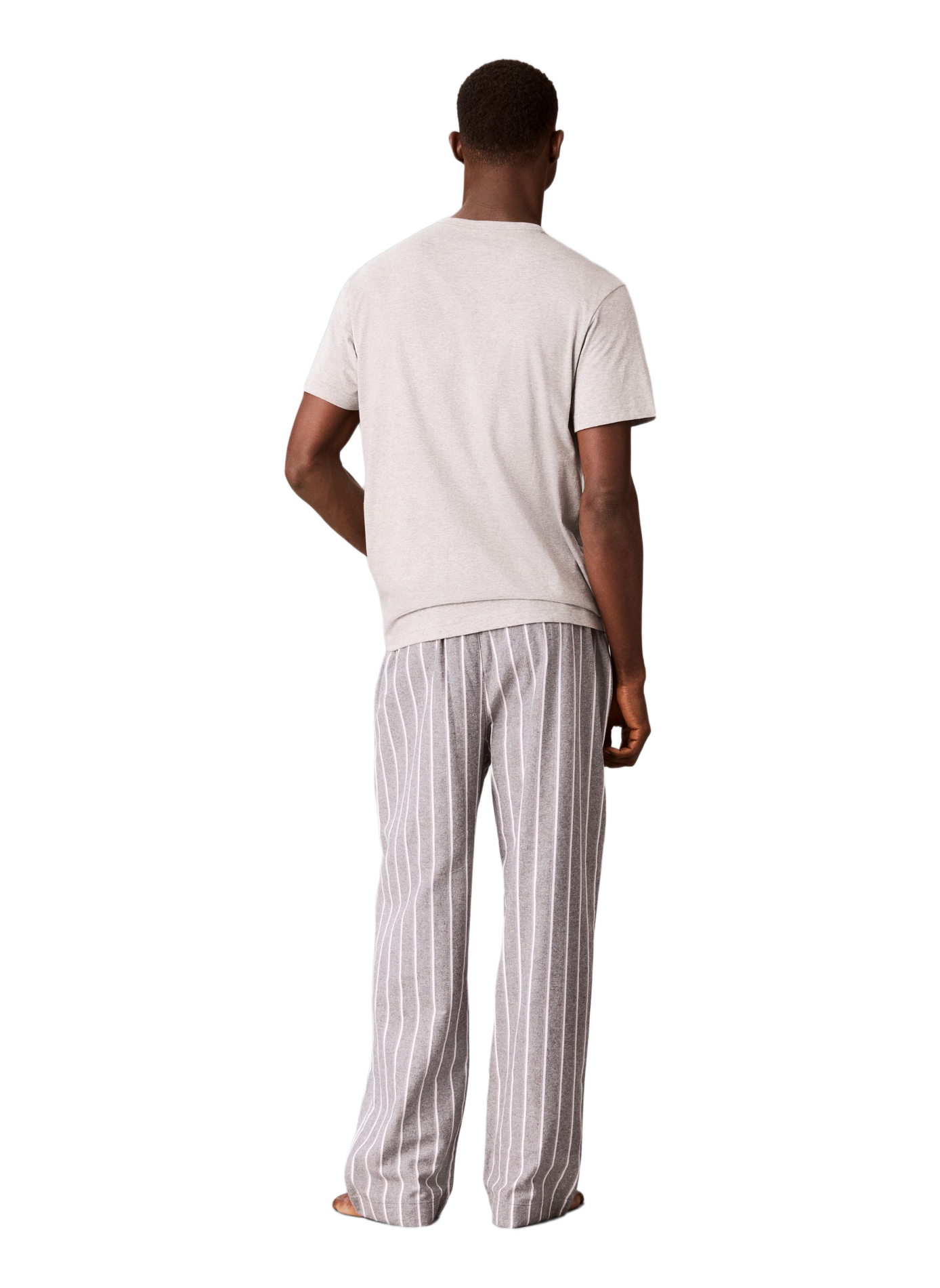Karierter Pyjamahose aus Baumwolle CALVIN KLEIN Mehrfarbig