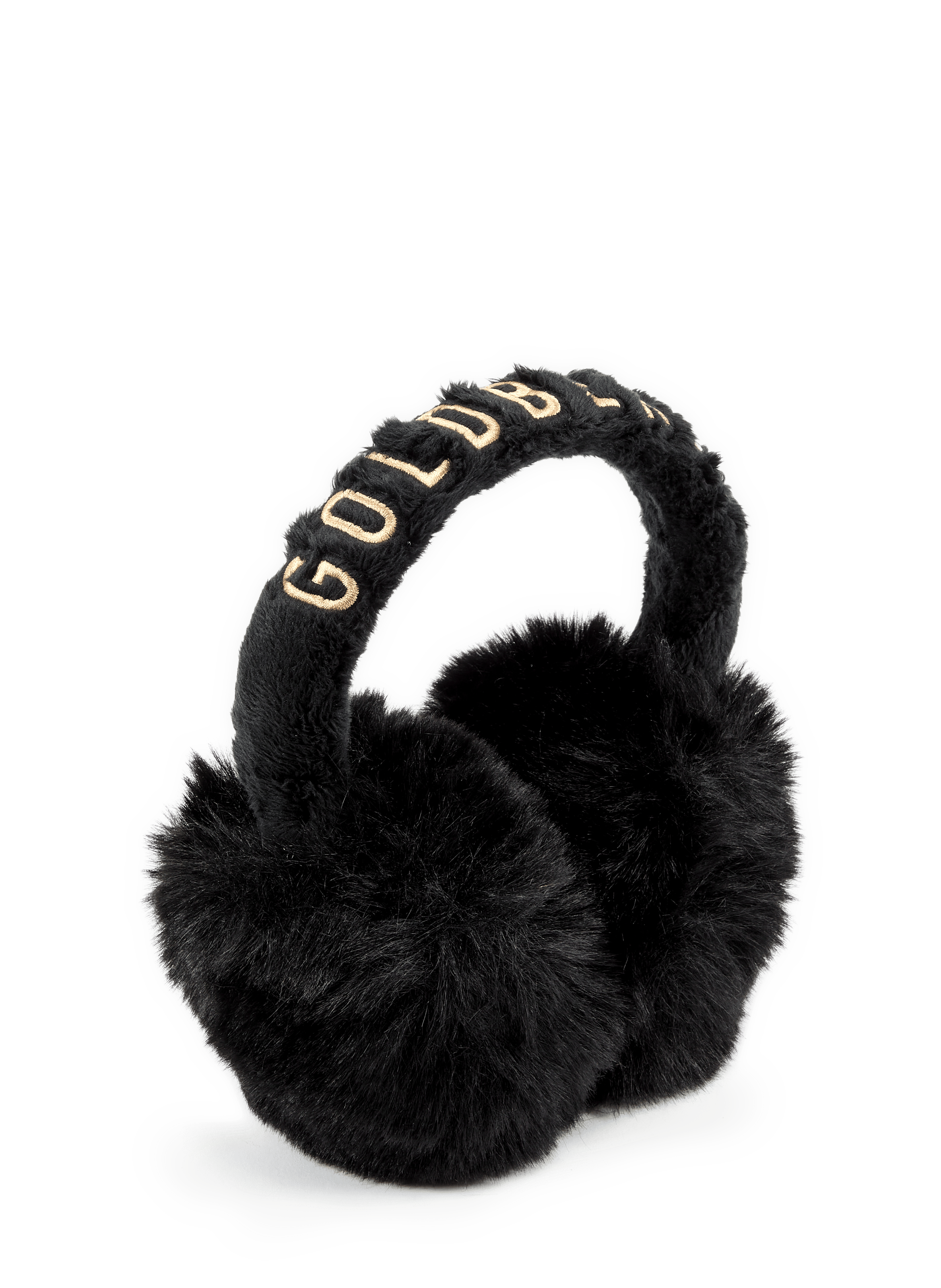 Cache-oreilles Fluffy effet fourrure GOLDBERGH Noir