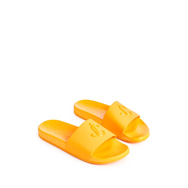 Claquettes à logo en caoutchouc