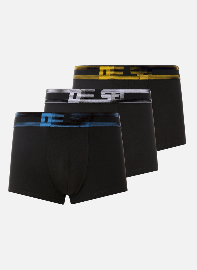 Pack of three cotton stretch boxers DIESEL