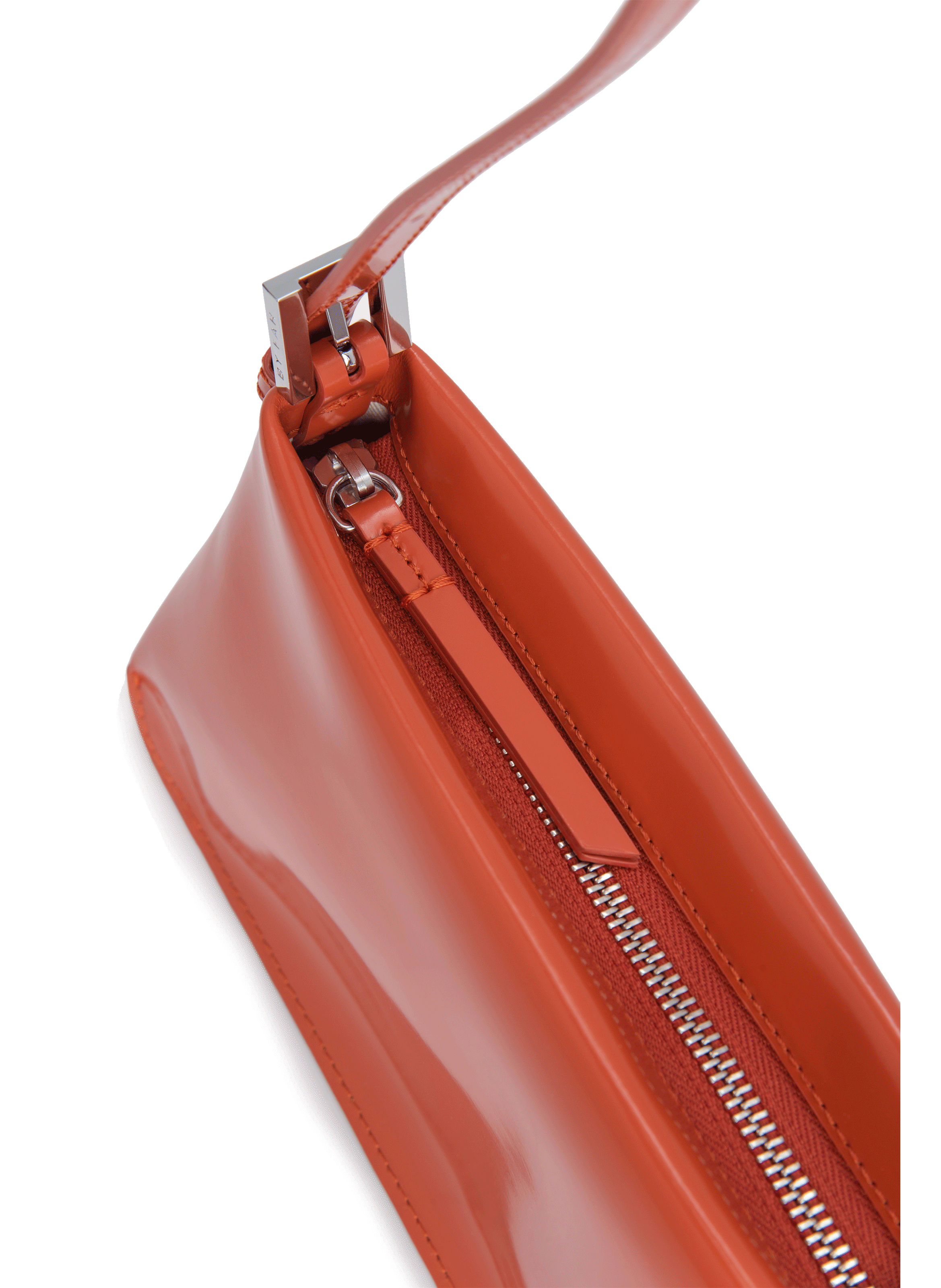 Sac à main en cuir  BY FAR Orange