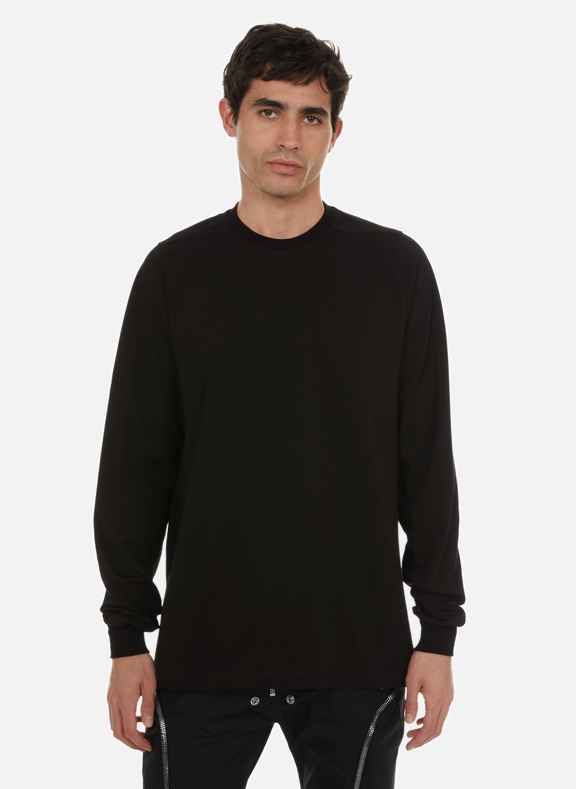 RICK OWENS Sweatshirt en coton  Noir