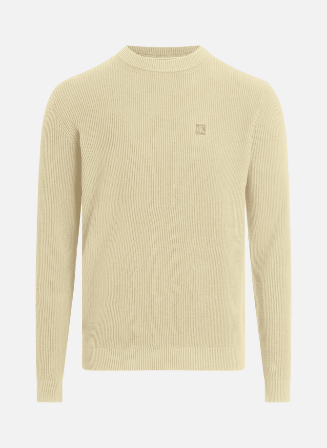 CALVIN KLEIN ribbed knit sweater
