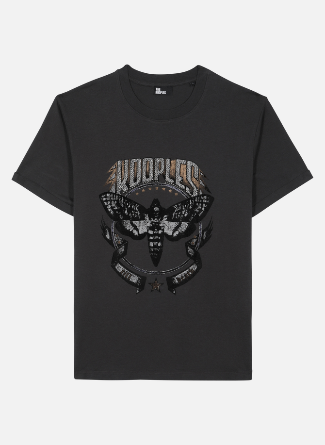 Tee-shirt manches courtes sérigraphié en coton THE KOOPLES