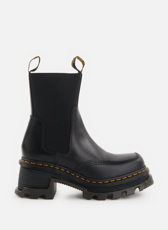 Black Doc Martens Womens Chelsea Boots Chelsea Ankle Boots Martens