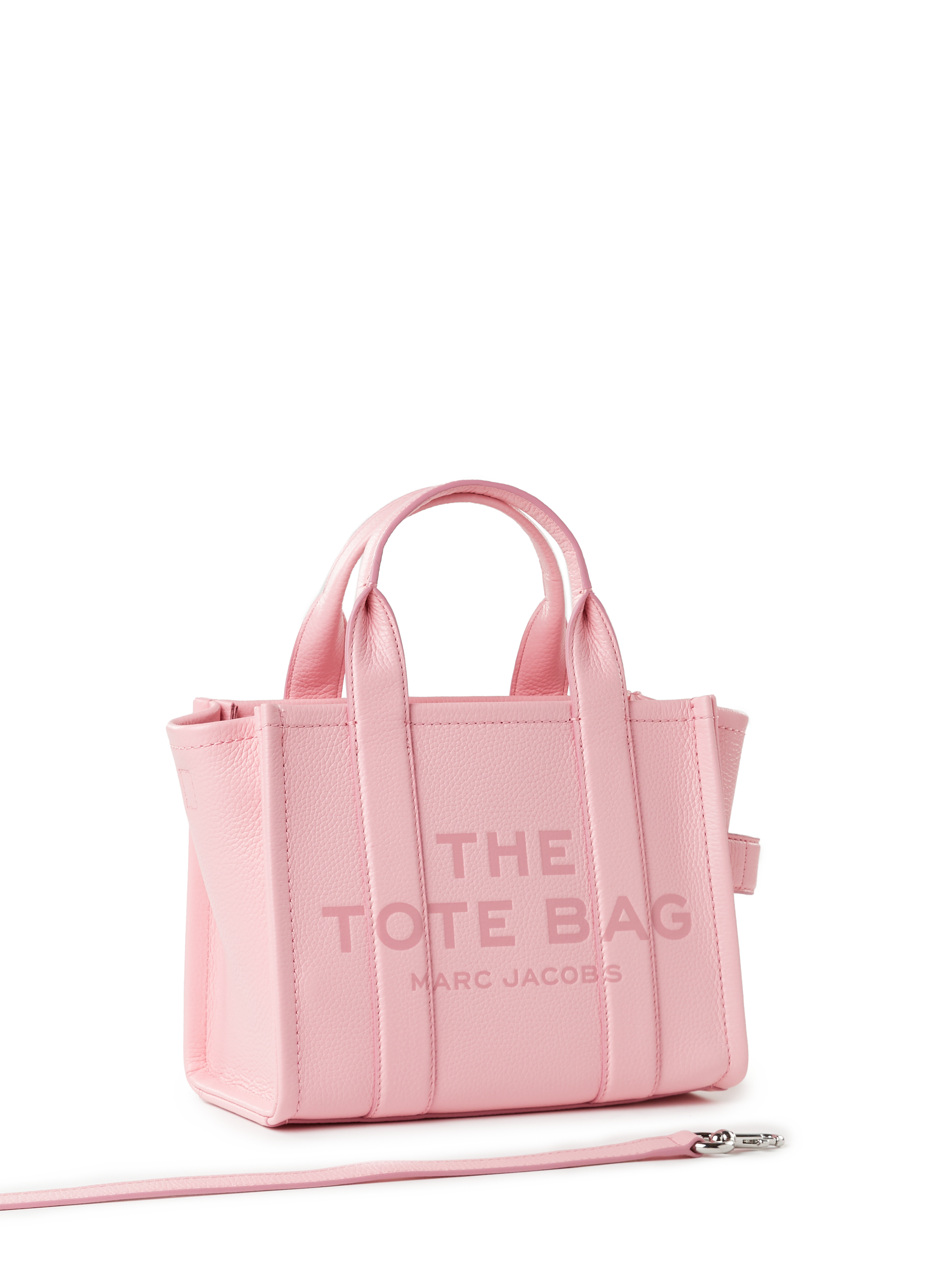 Sac cabas The Leather Small Tote Bag MARC JACOBS Rose