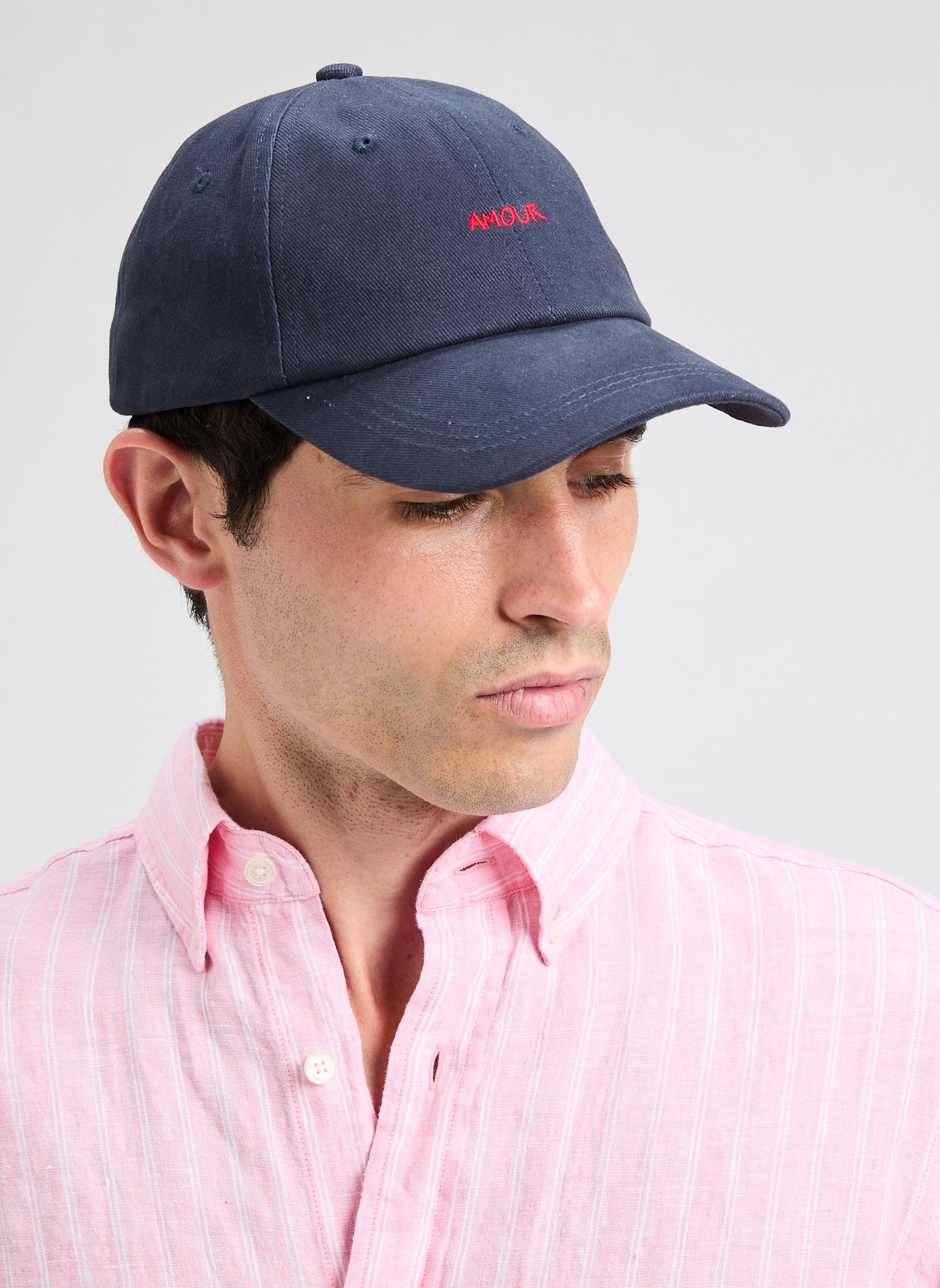 Casquette en coton MAISON LABICHE Bleu