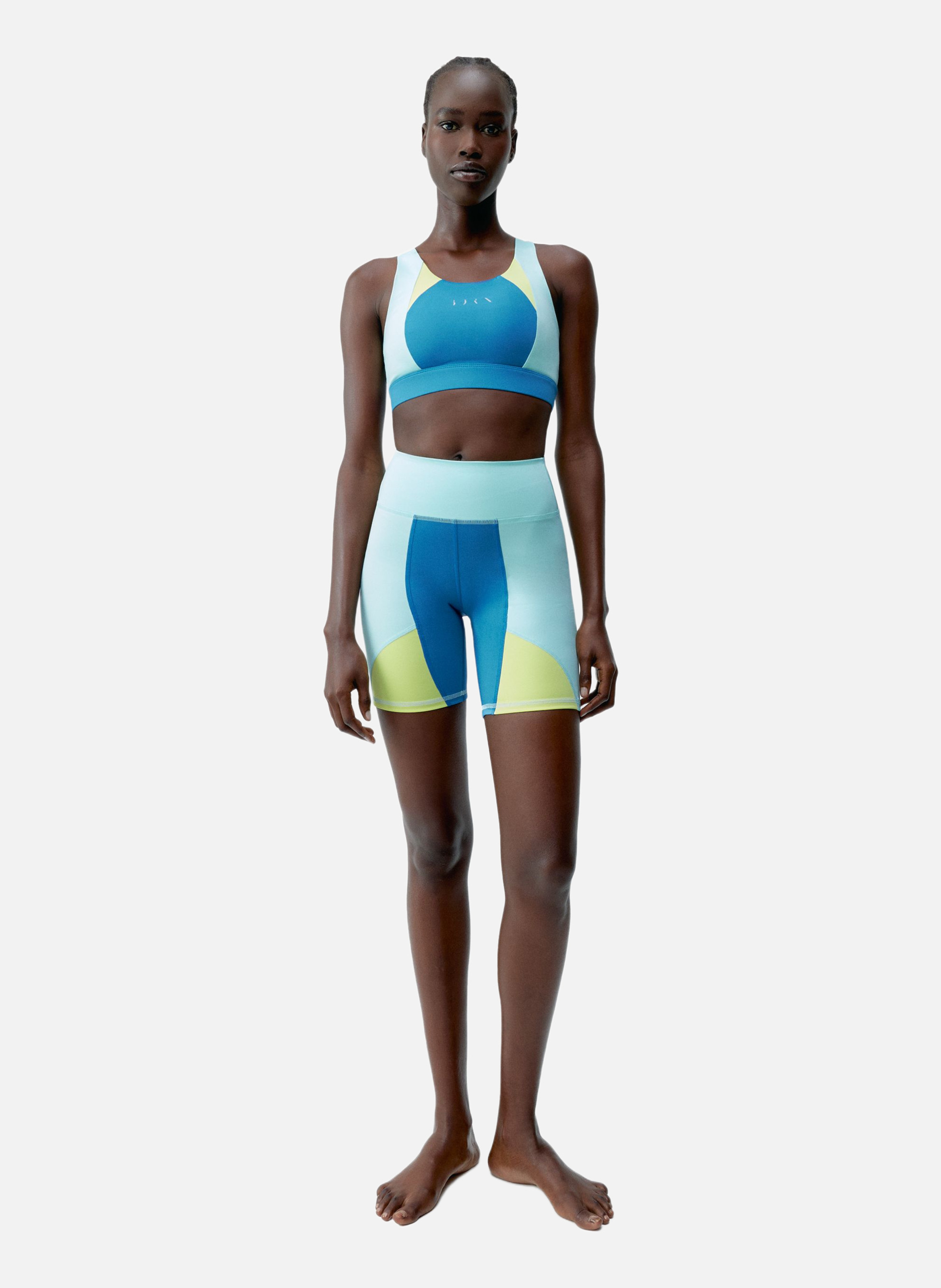 Short sport femme cycliste darana BORN LIVING YOGA Bleu