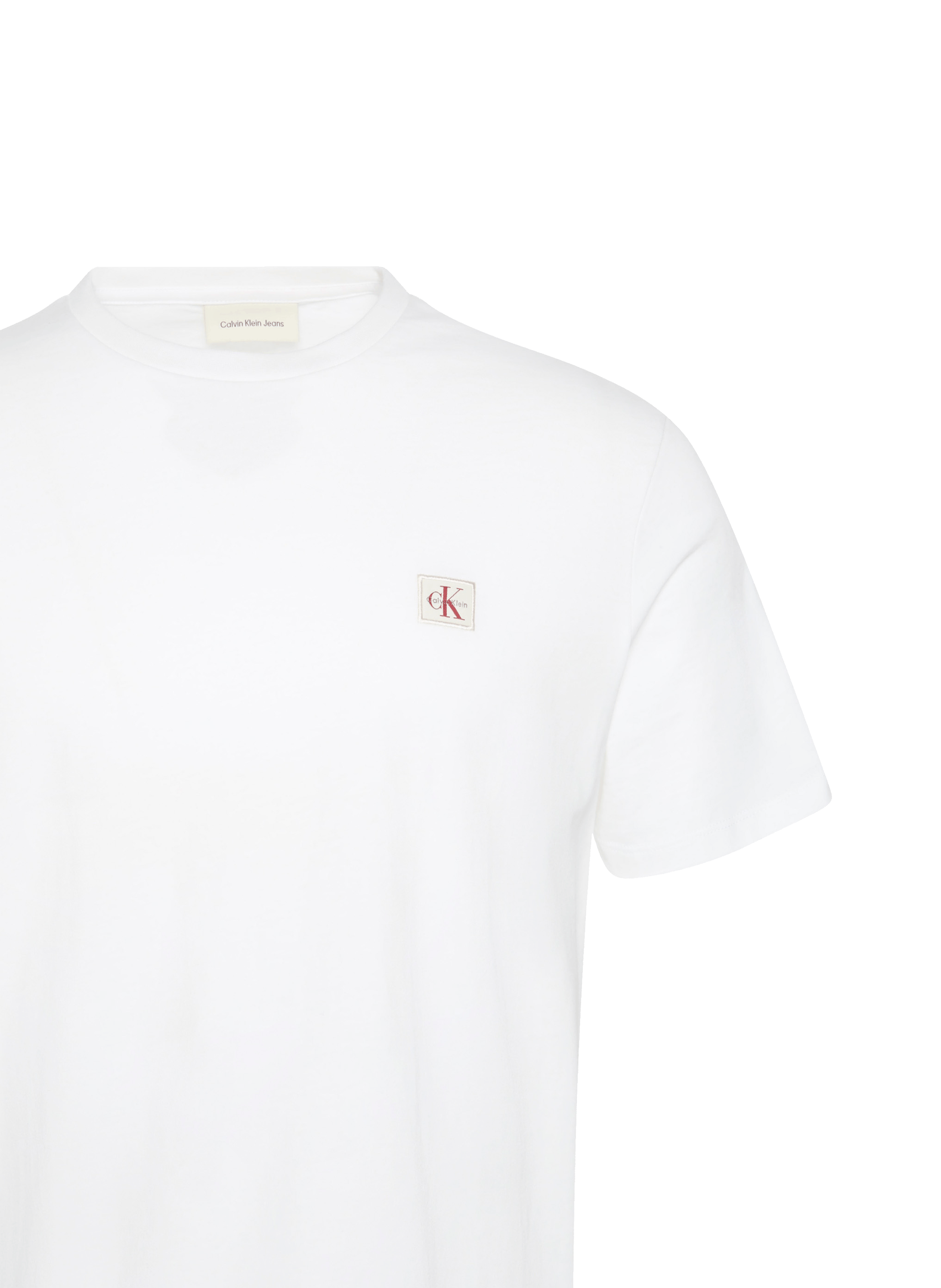 T-shirt en coton CALVIN KLEIN Blanc