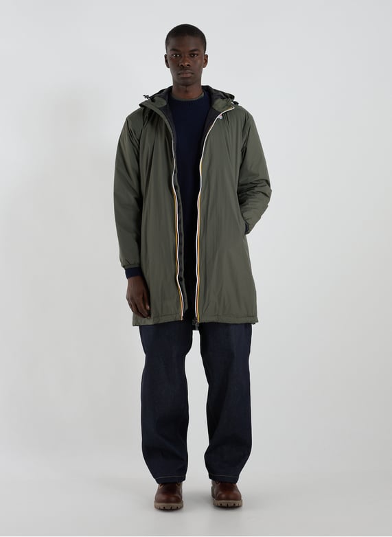 Parka mi-longue imperméable | Kaki by K-WAY Parka mi-longue imperméable Kaki