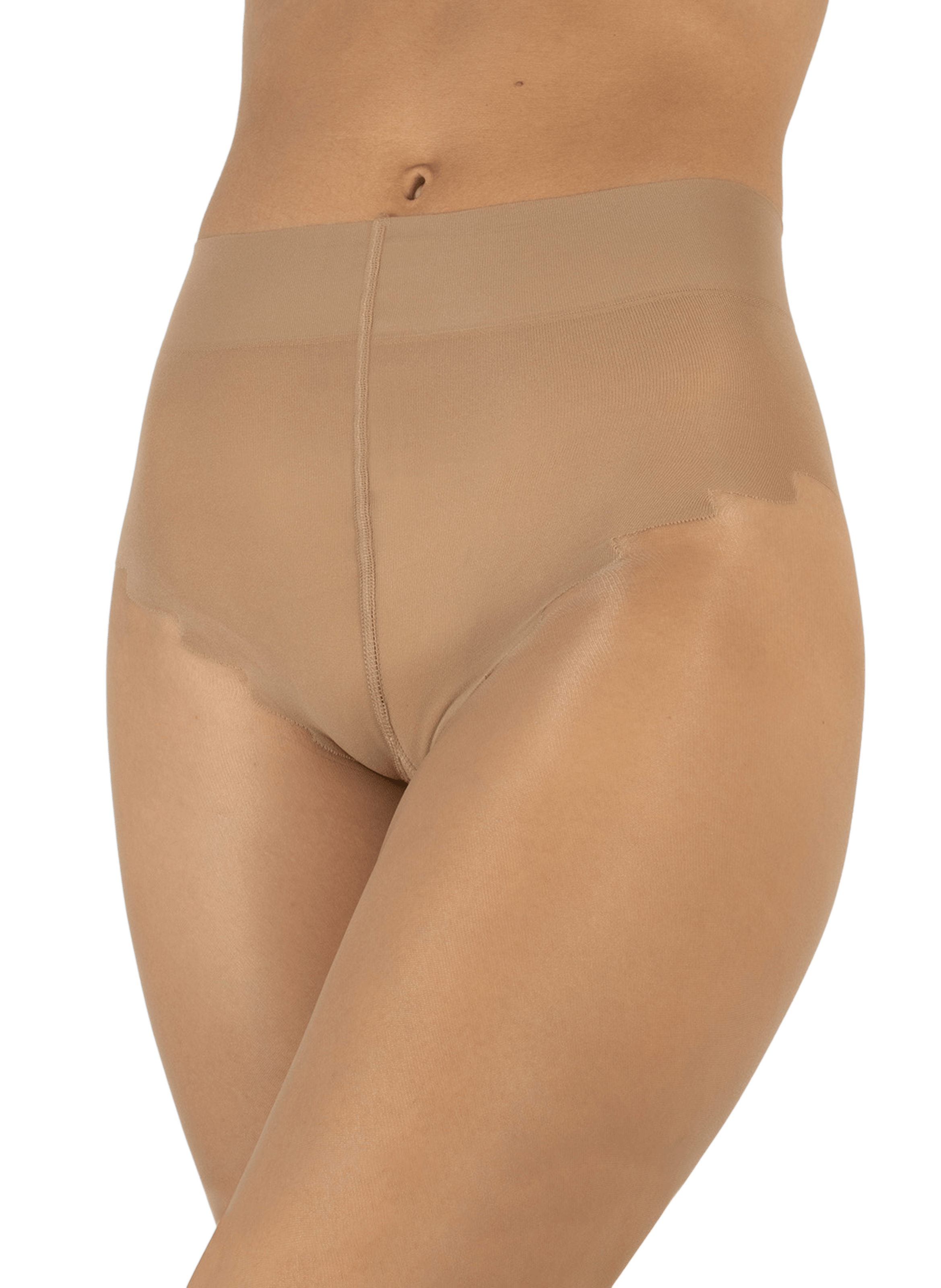 Collants Bari transparents CETTE Marron