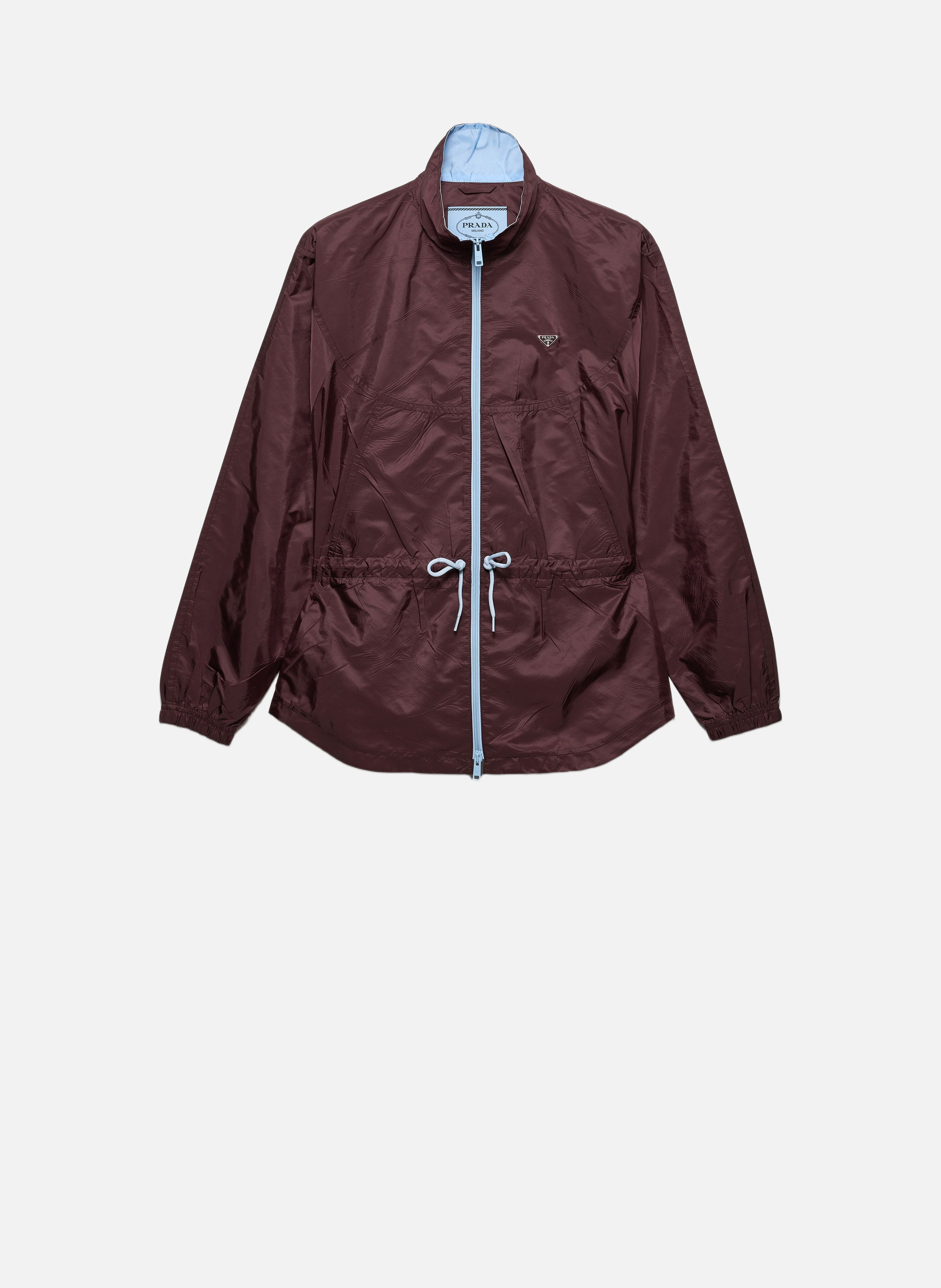 Blouson en re-nylon PRADA Rouge