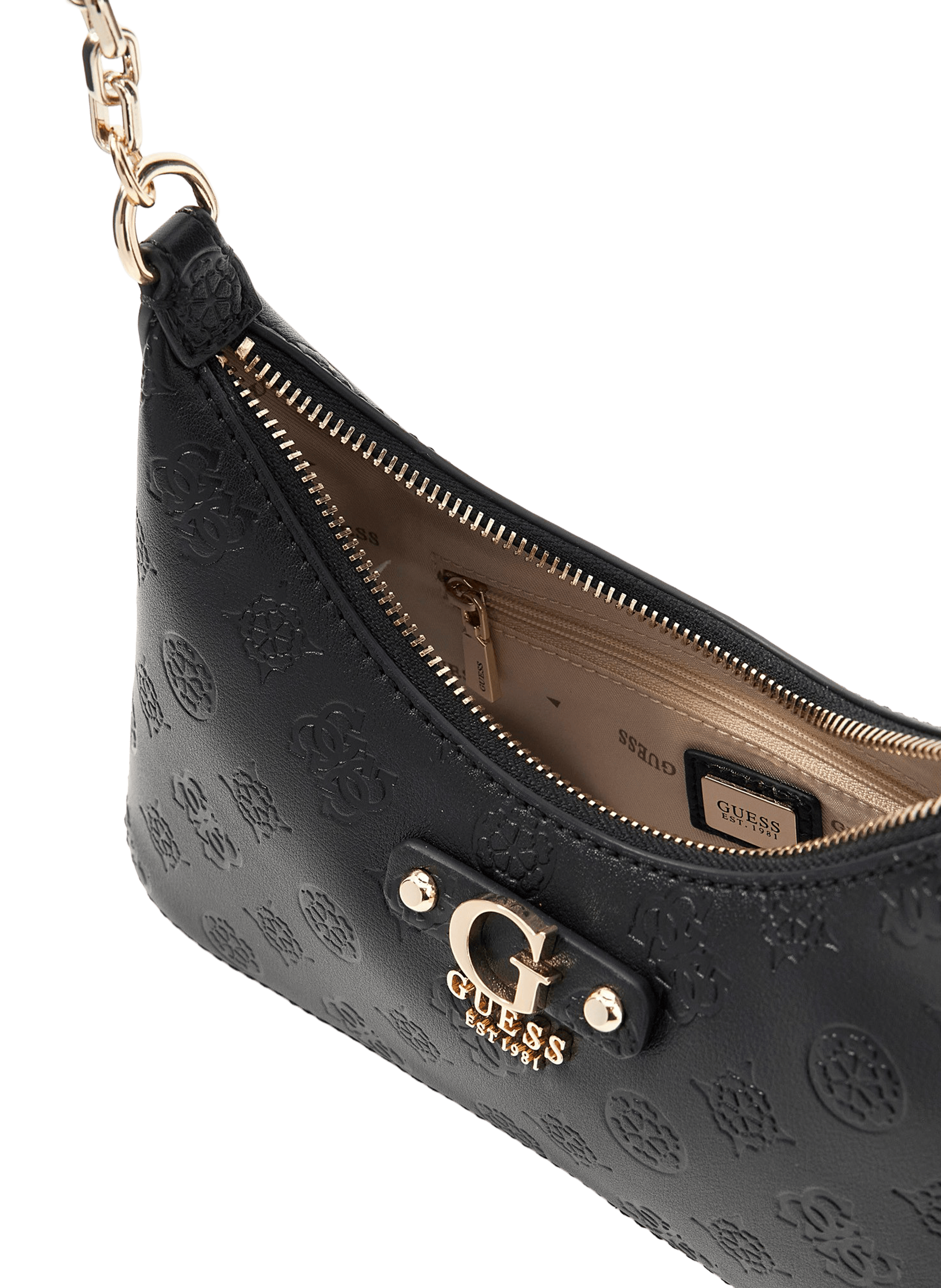 Dita logo shoulder bag GUESS Black