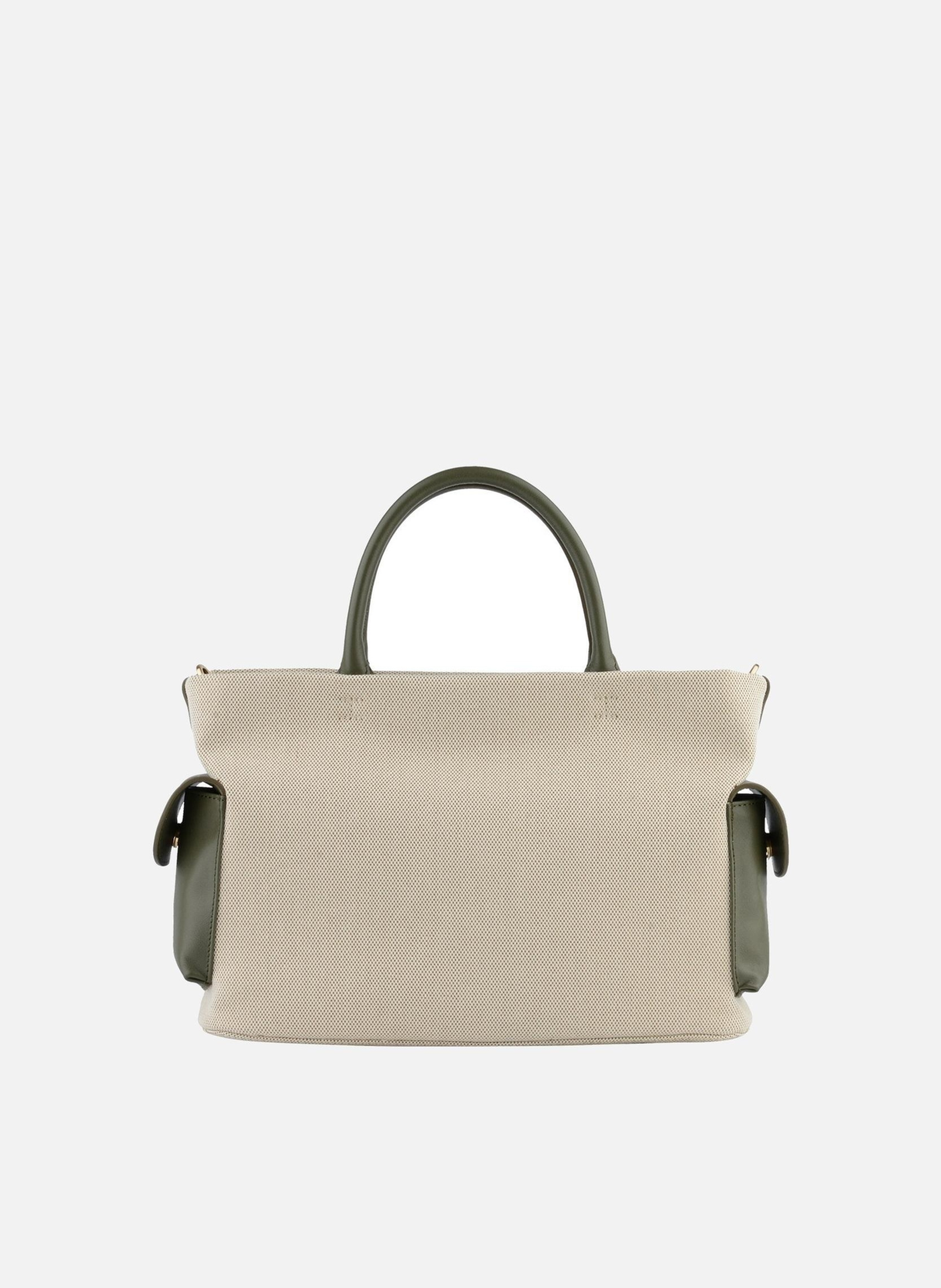 Reporter coton | sac à main POURCHET Kaki