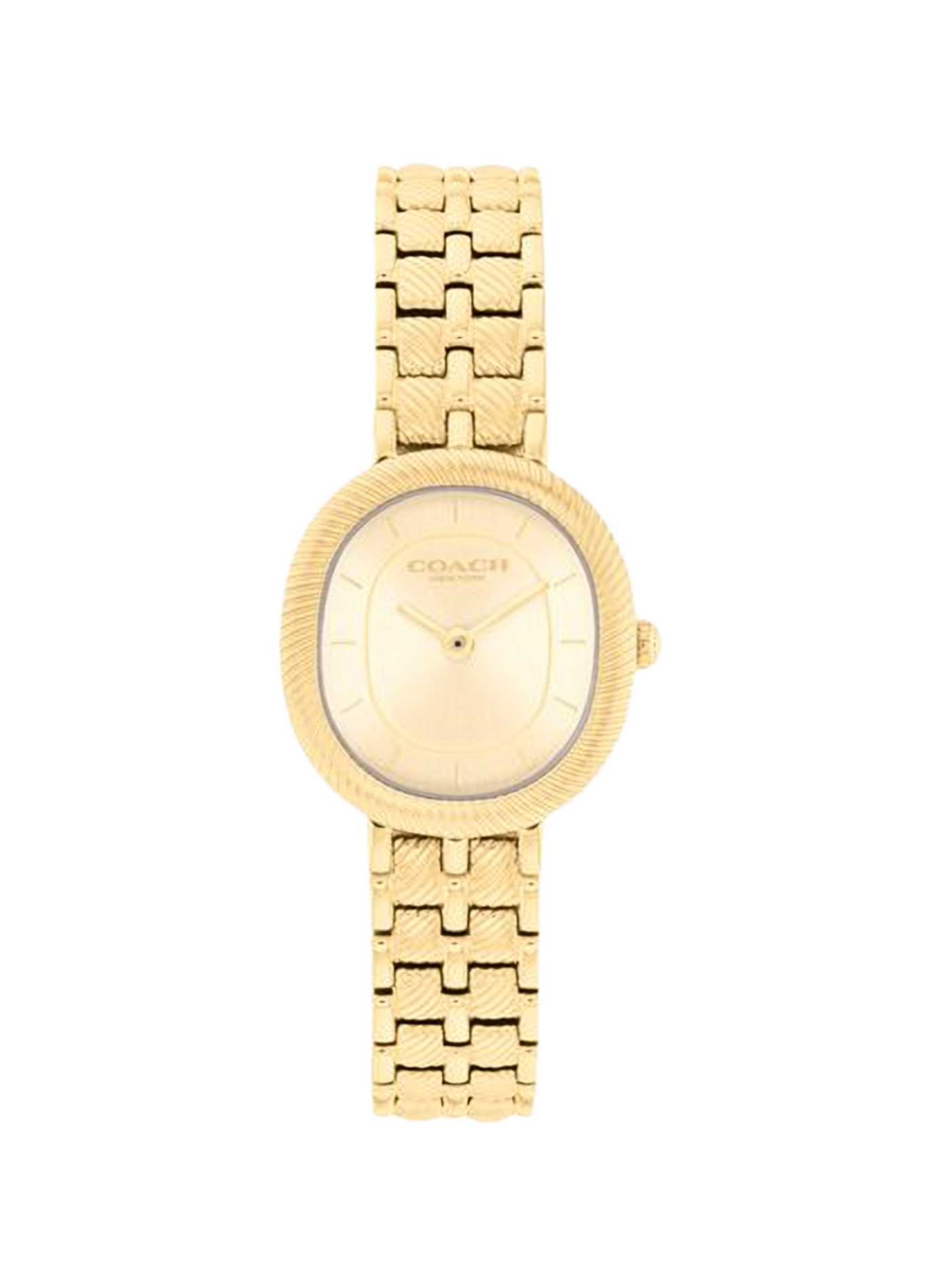 Montre quartz Harlow en acier inoxydable COACH MONTRES Doré