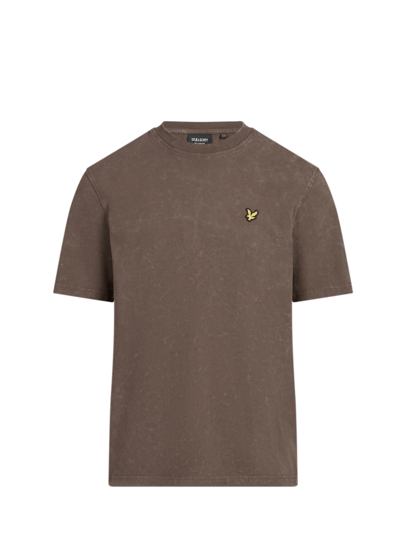 Heavy cotton logo T-shirt LYLE & SCOTT Black