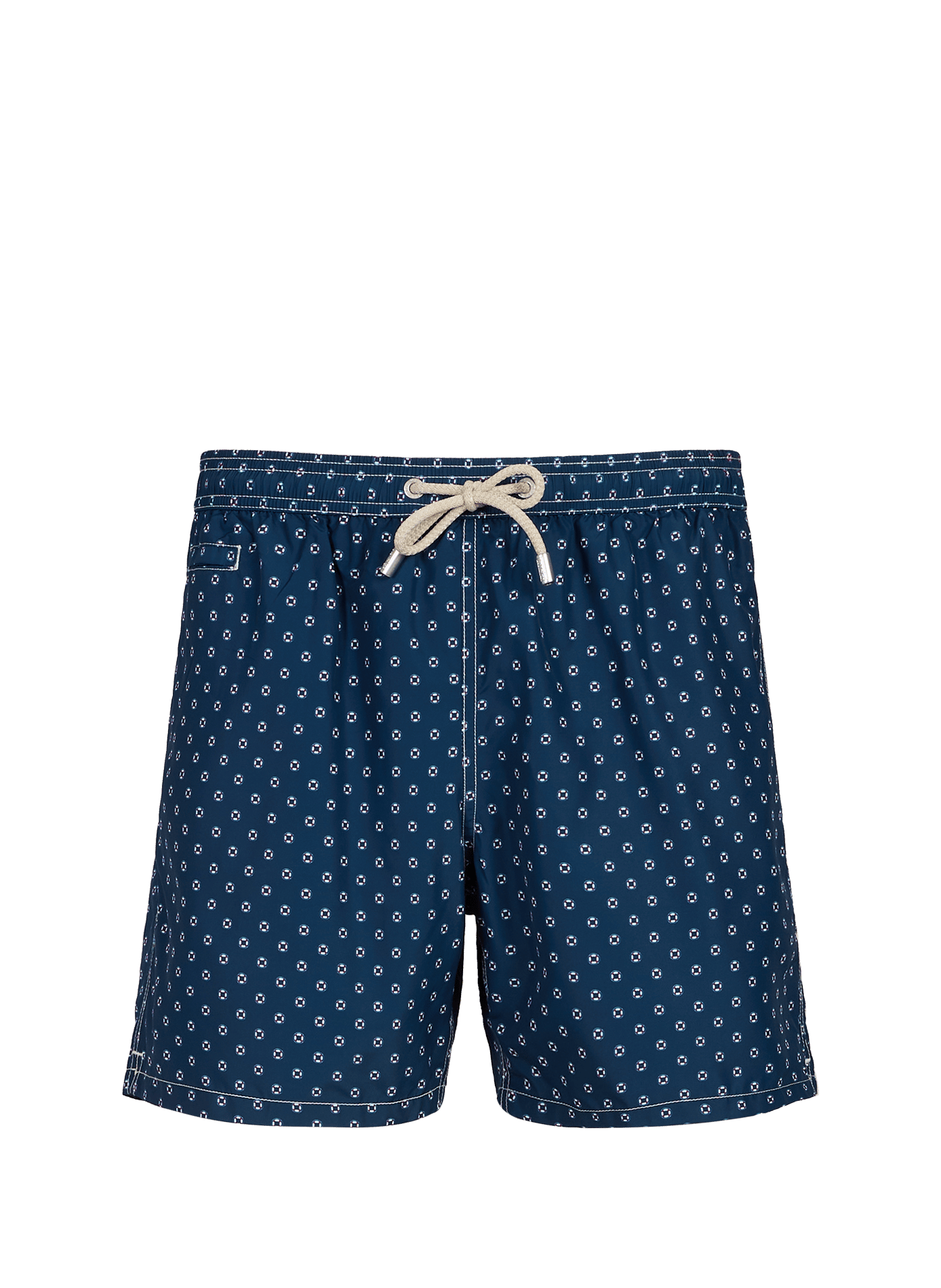 Short de baño estampado Light Fantasy MC2 SAINT BARTH Azul