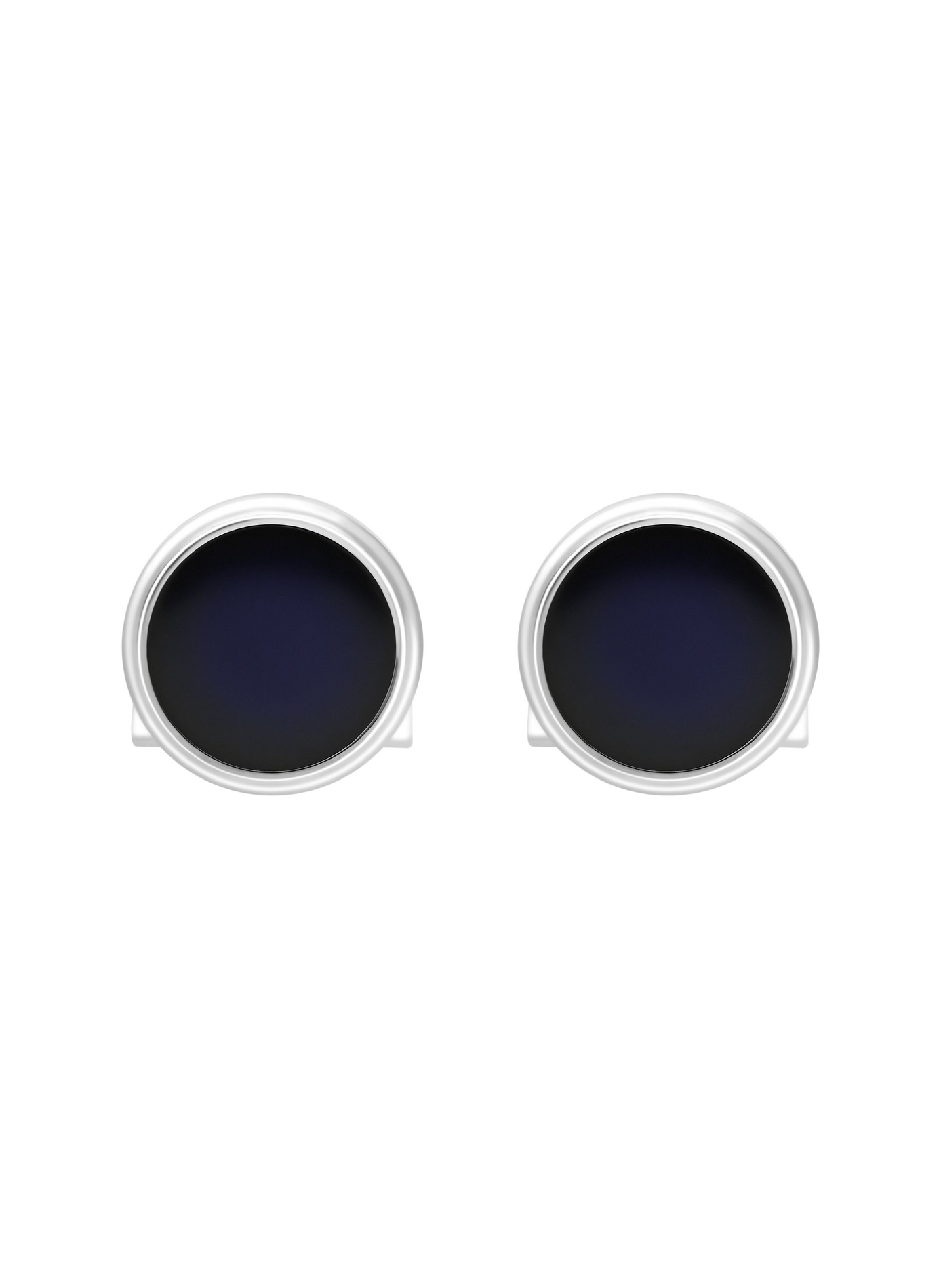 Lacquer cufflinks S.T. DUPONT Blue