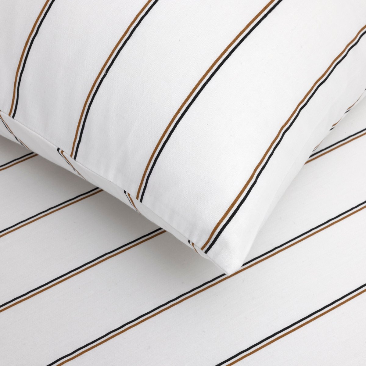Taie d'oreiller en satin de coton, b ray BOSS HOME Blanc