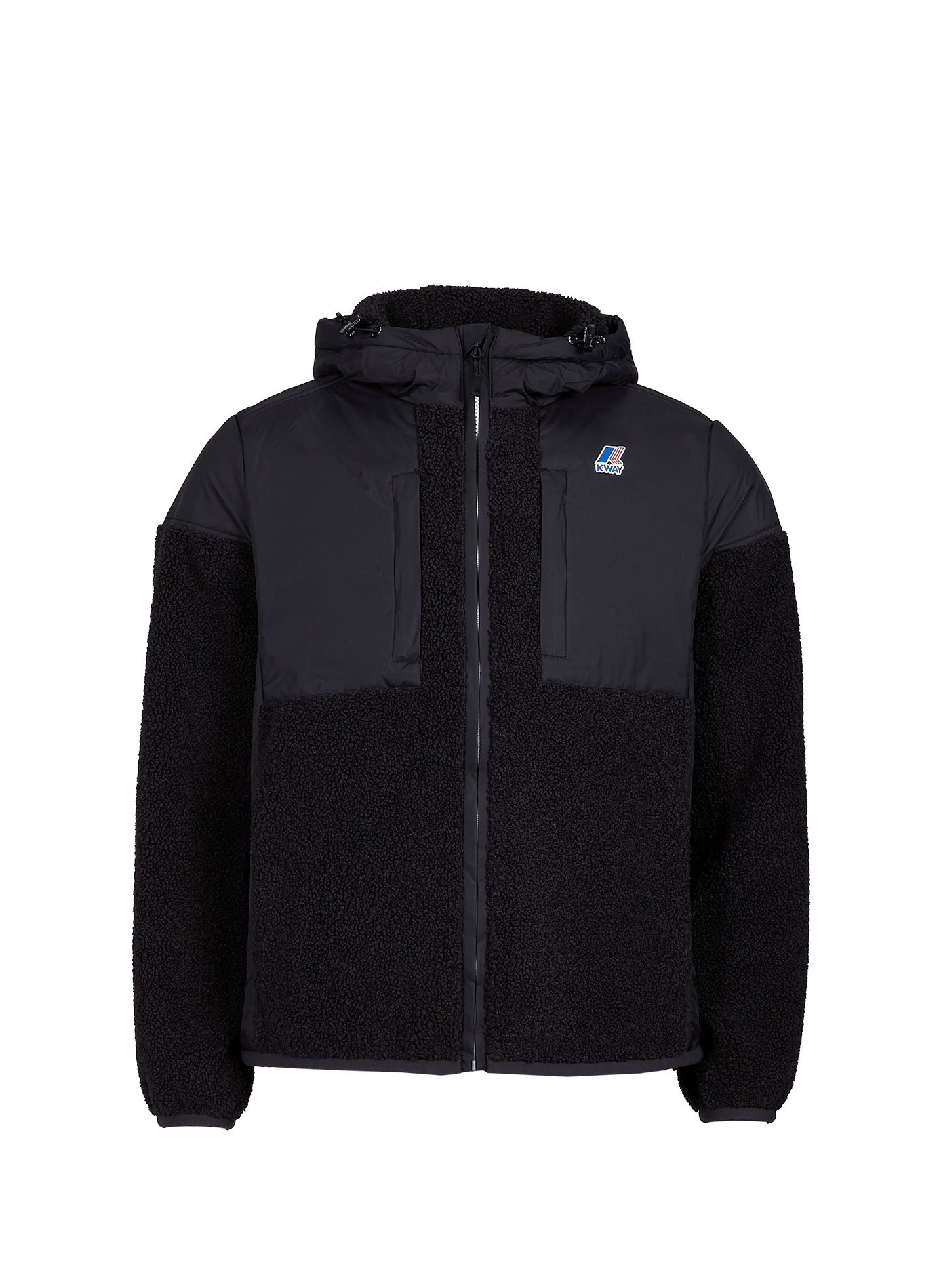 Orsetto fleece jacket SAMSON Black pure