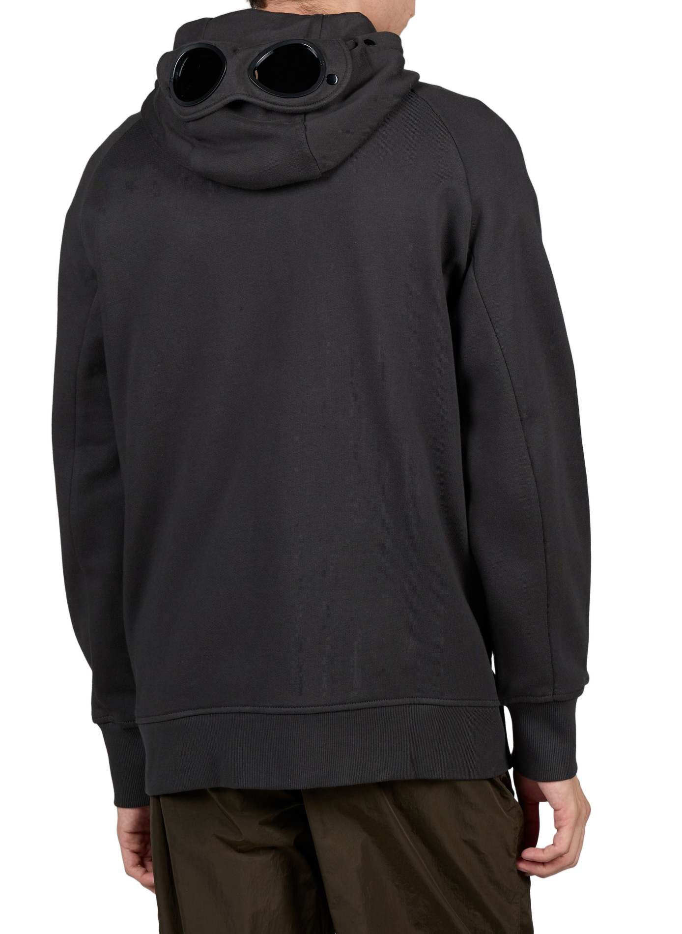 Kapuzenpullover aus Baumwolle mit integrierter Brille CP COMPANY Grau