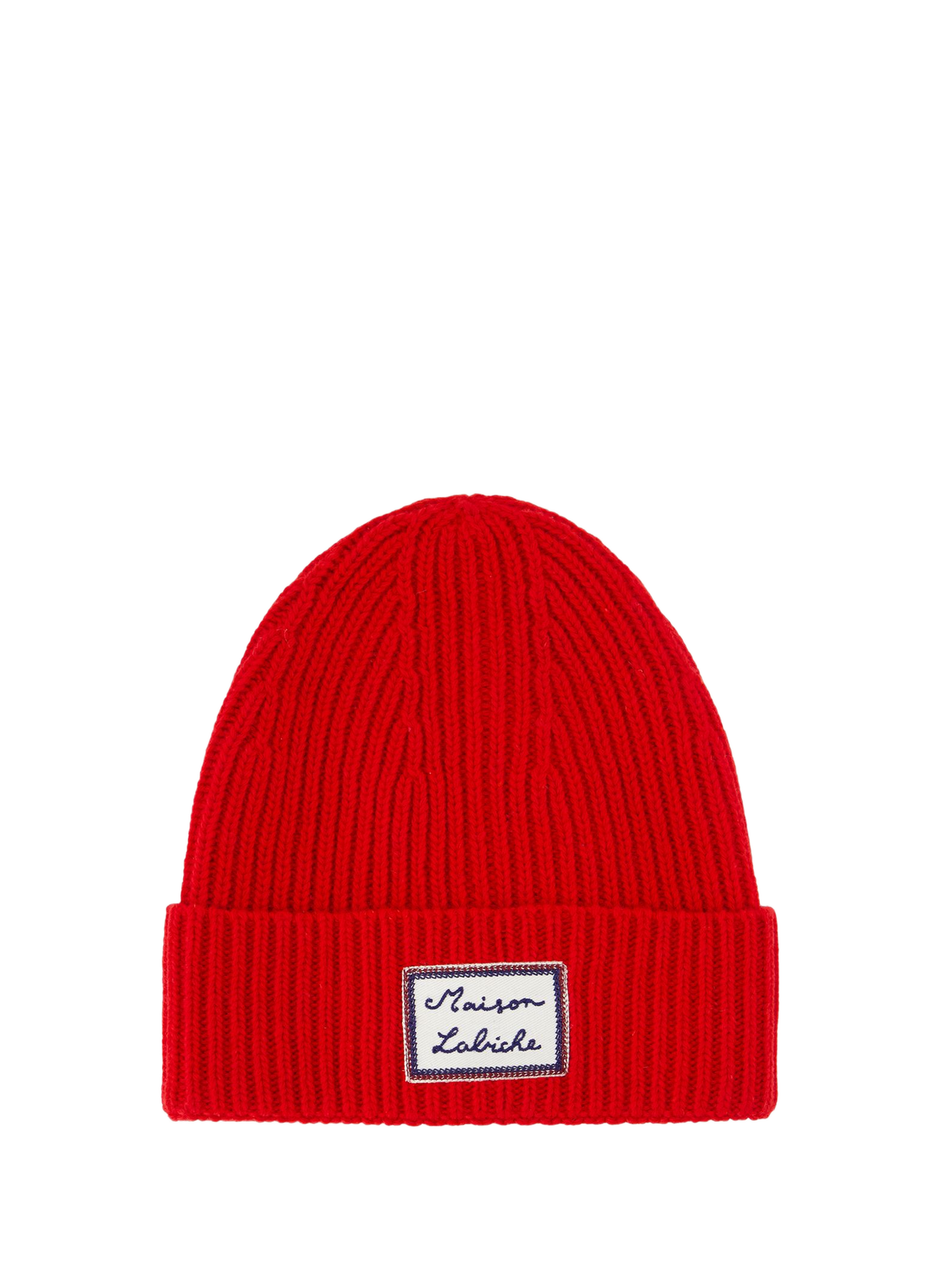 Gestreepte muts Hutinel van gemengde wol MAISON LABICHE Rood