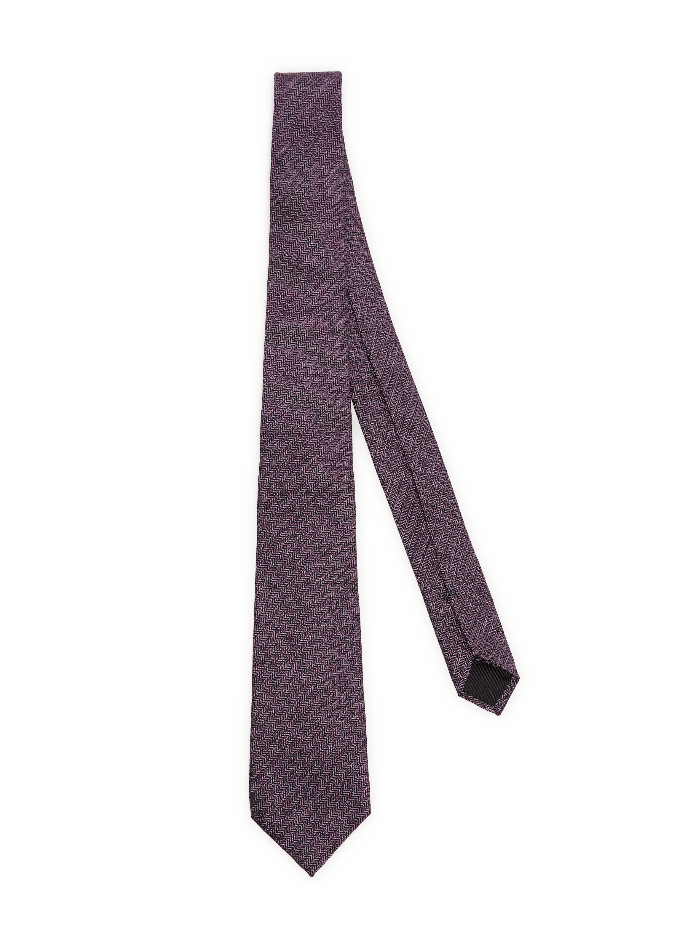 Krawatte aus Baumwolle und Seide VAN LAACK Violett