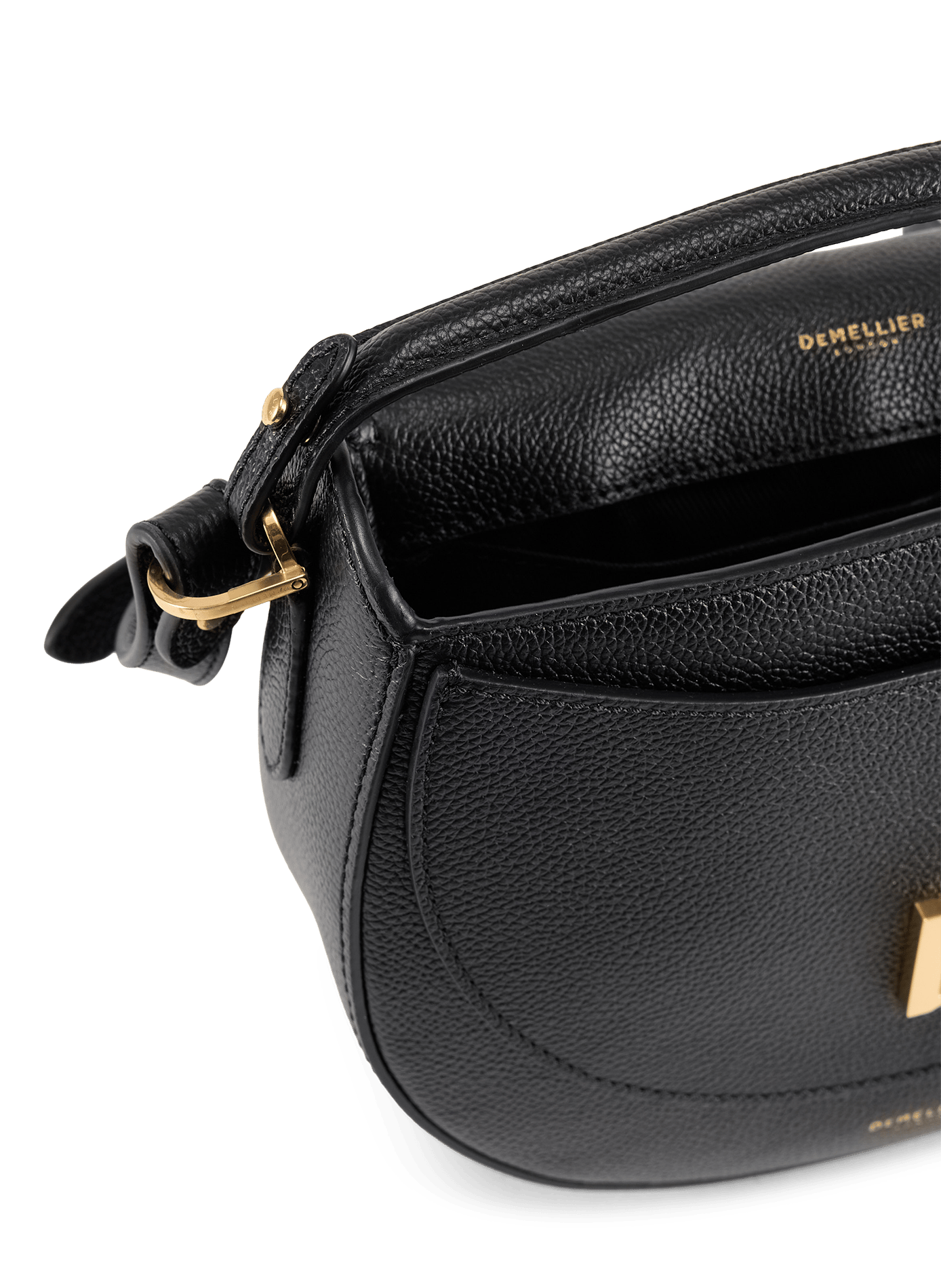 Siena leather handbag DEMELLIER LONDON Black