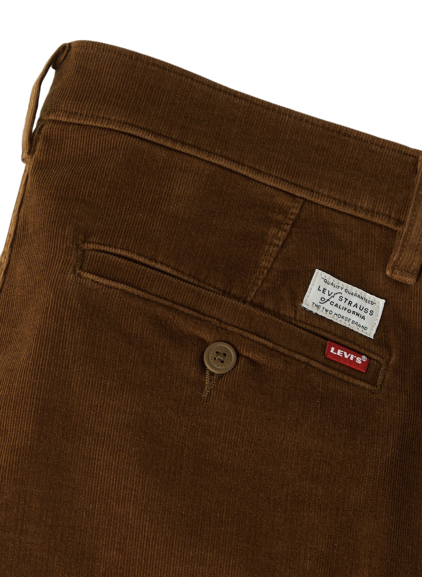 Ribbed trousers | Brown LEVI'S Men