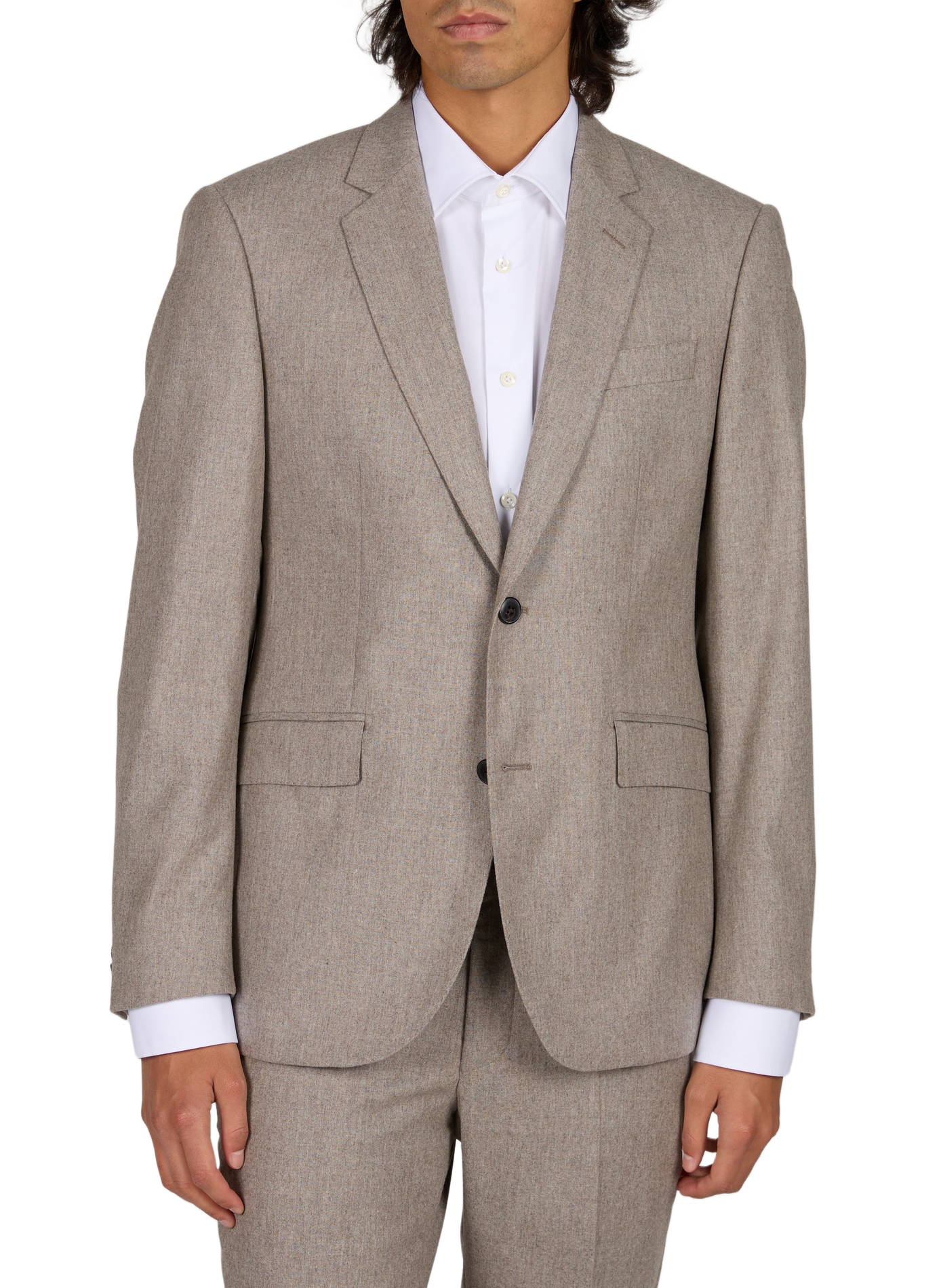 Blazer cintré en laine HACKETT Beige