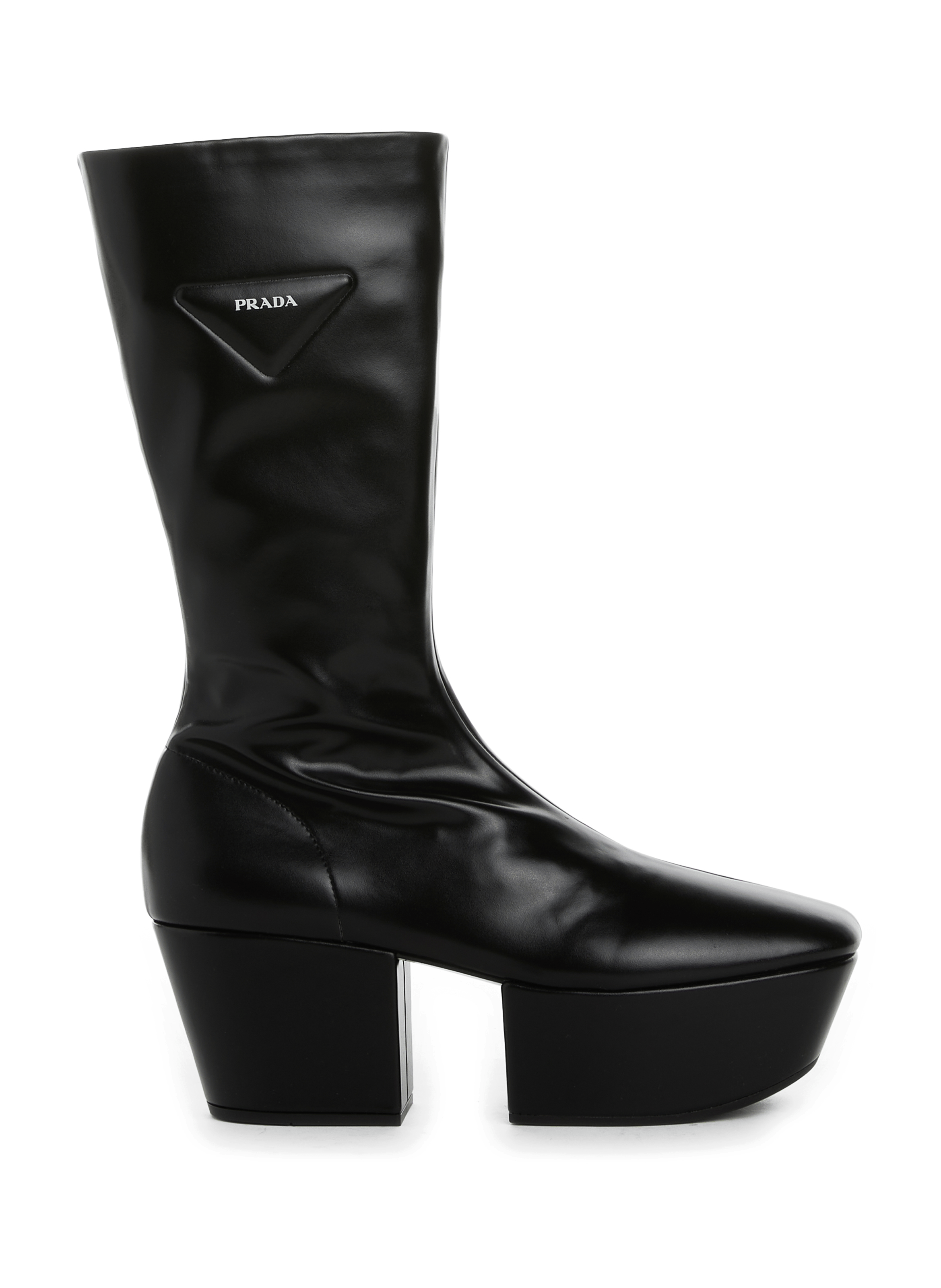 Platform boots PRADA Black