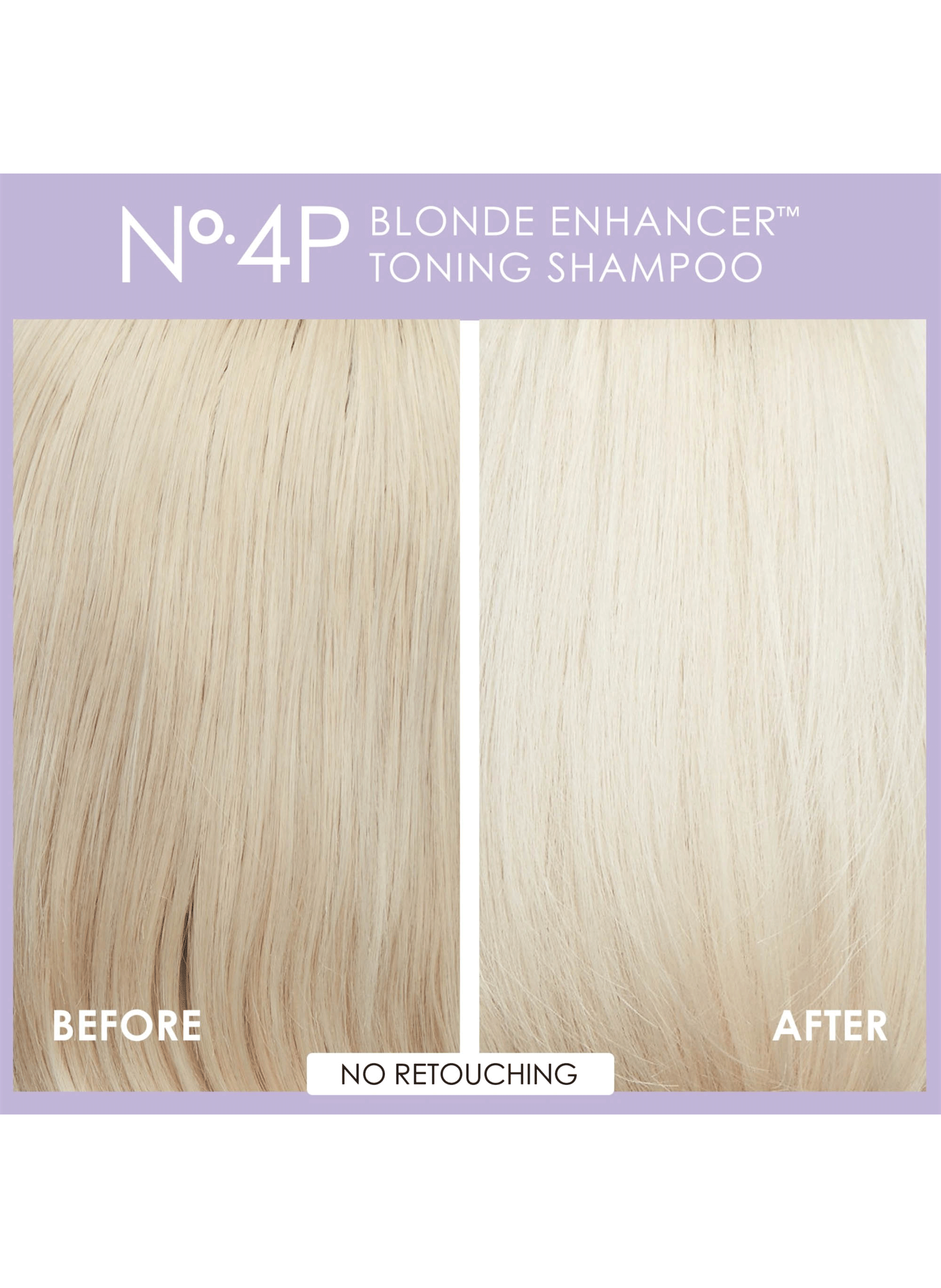Nº.4P Blonde Enhancer Toning Shampoo OLAPLEX No color