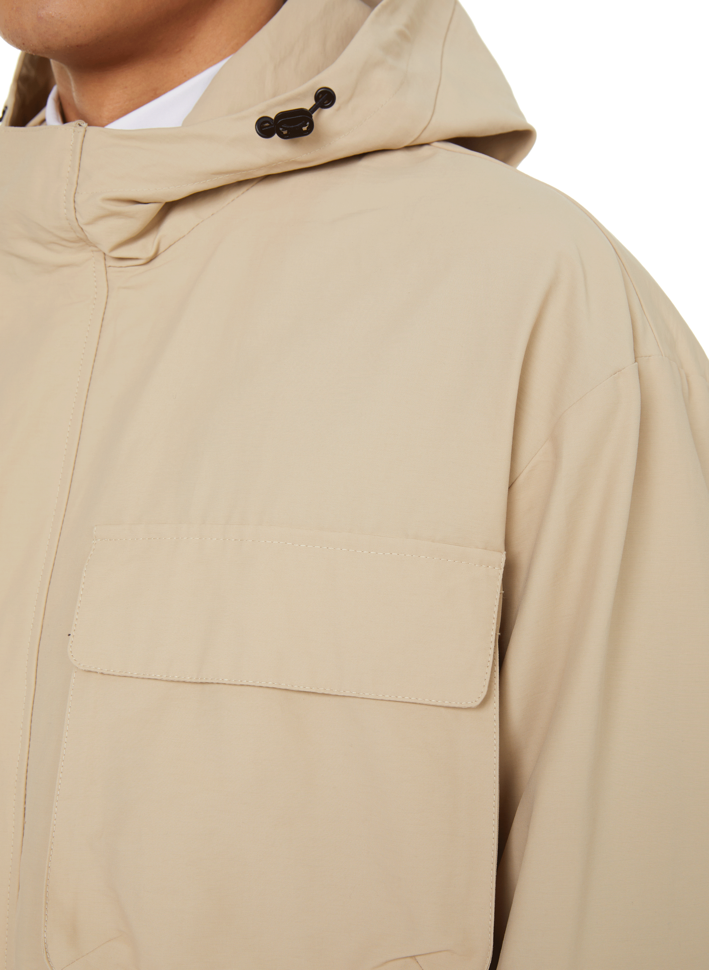 Parka longues en coton mélangé  SAISON 1865 Beige