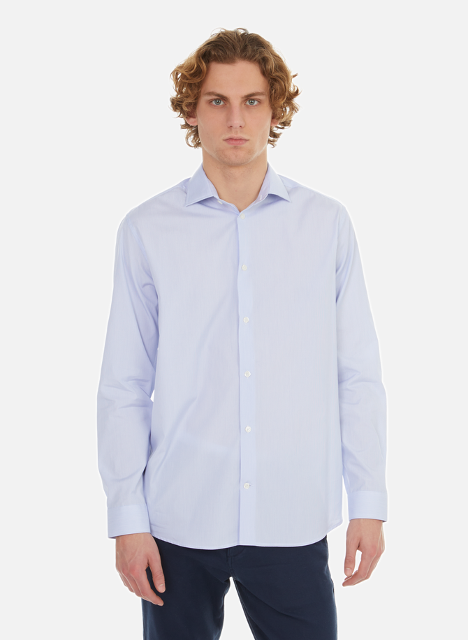Long-sleeve cotton Shirt  AU PRINTEMPS PARIS