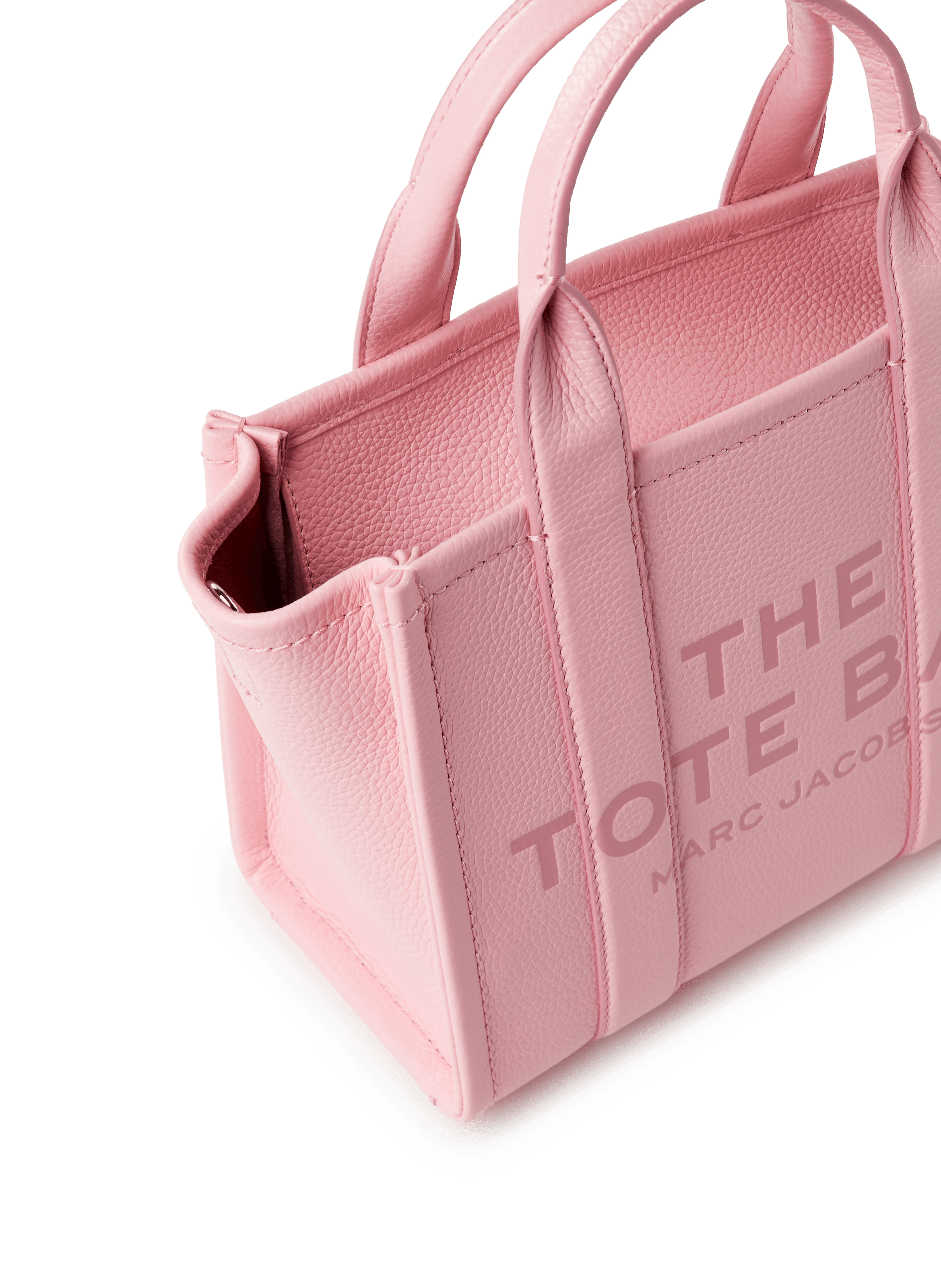 Sac cabas The Leather Small Tote Bag MARC JACOBS Rose