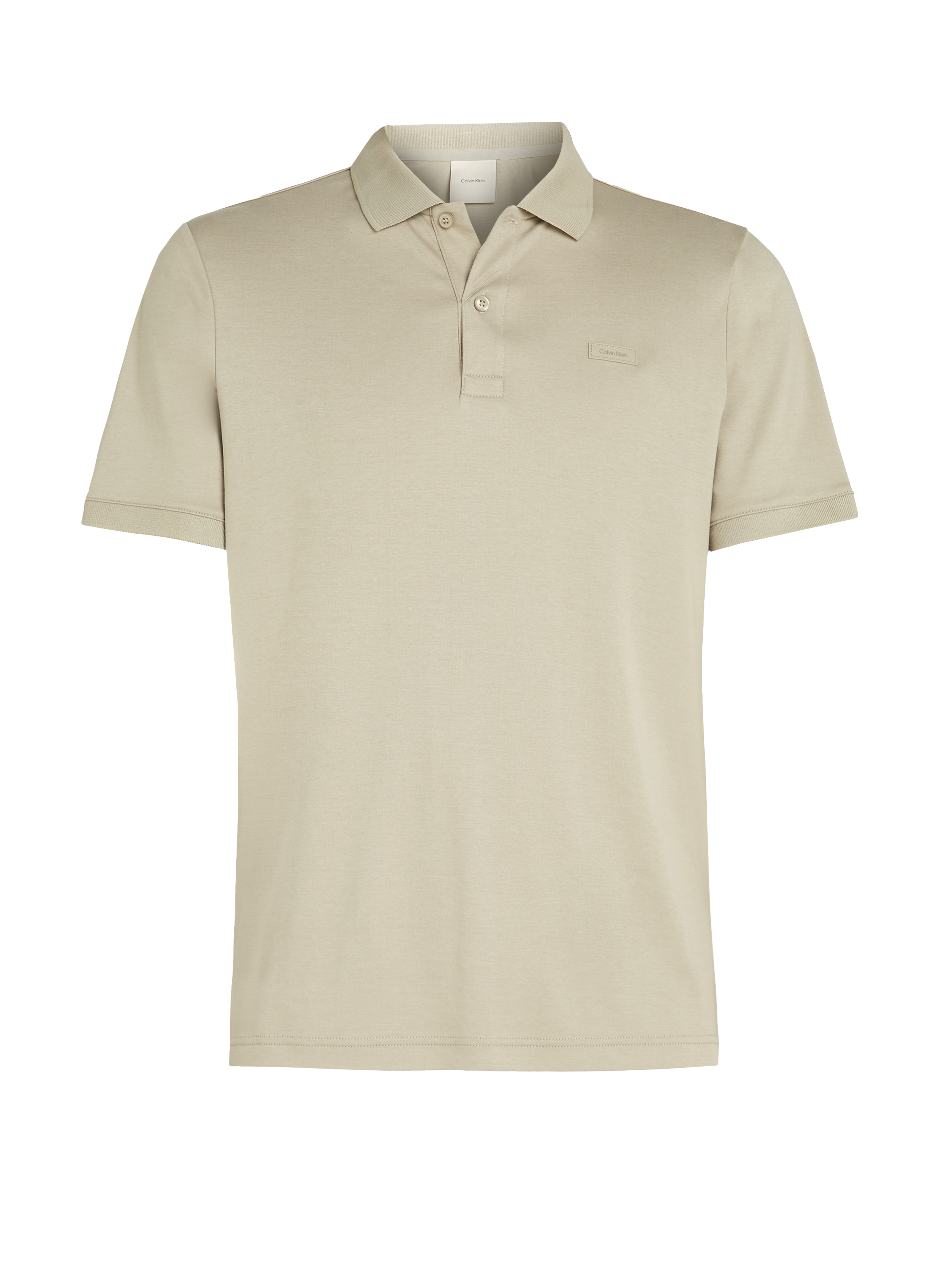 Polo en coton CALVIN KLEIN Beige