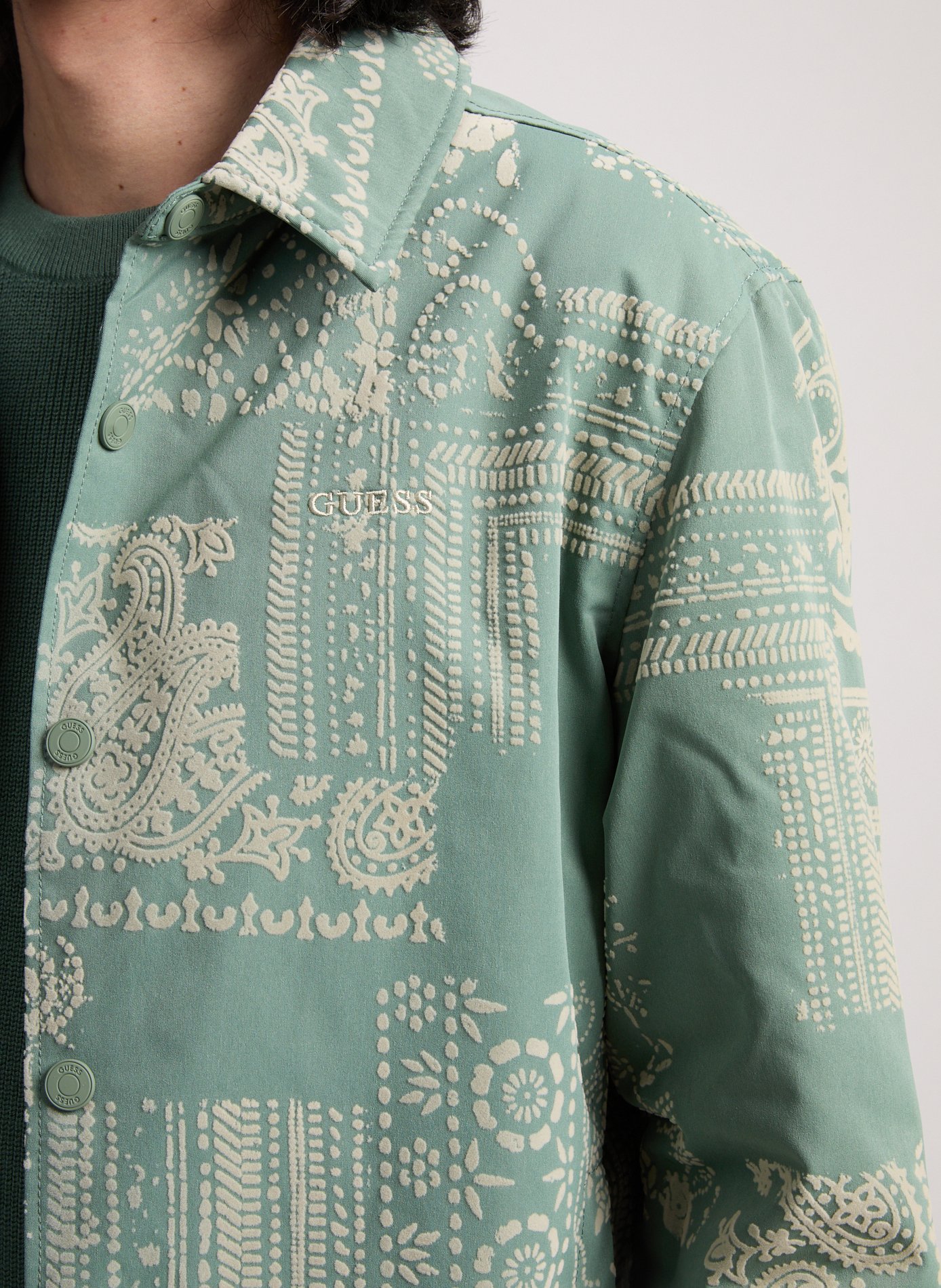 Veste d'extérieur Bandana GUESS Bleu