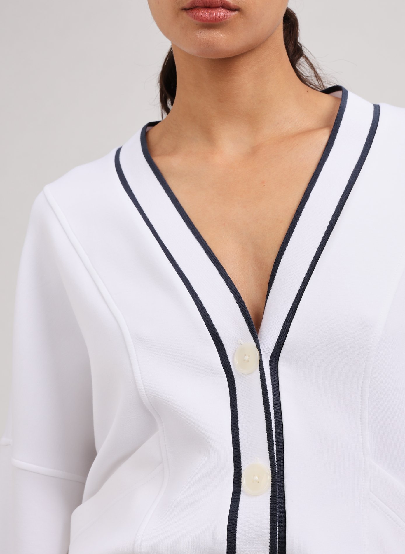 Cardigan ample  VARLEY Blanc