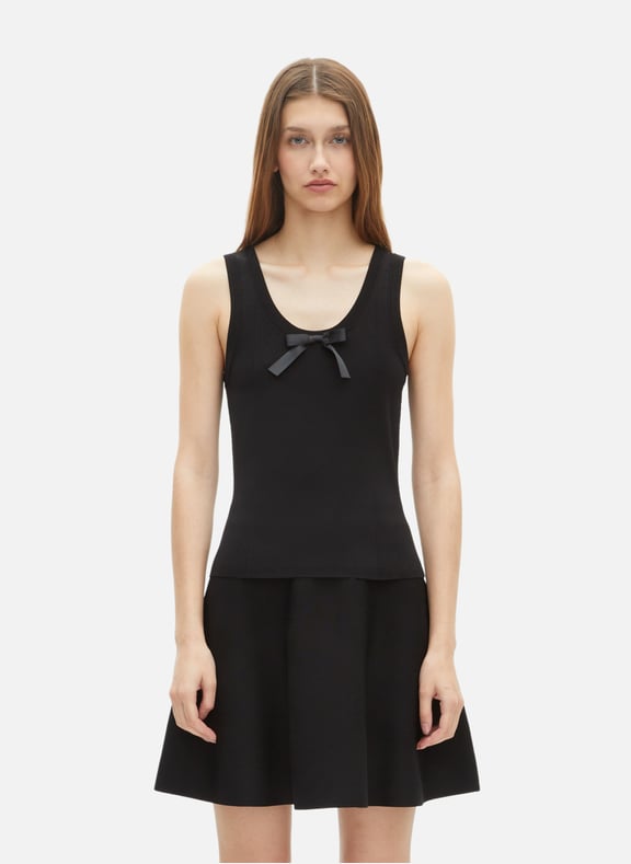 Top en maille Noir by THE KOOPLES THE KOOPLES Top en maille Noir