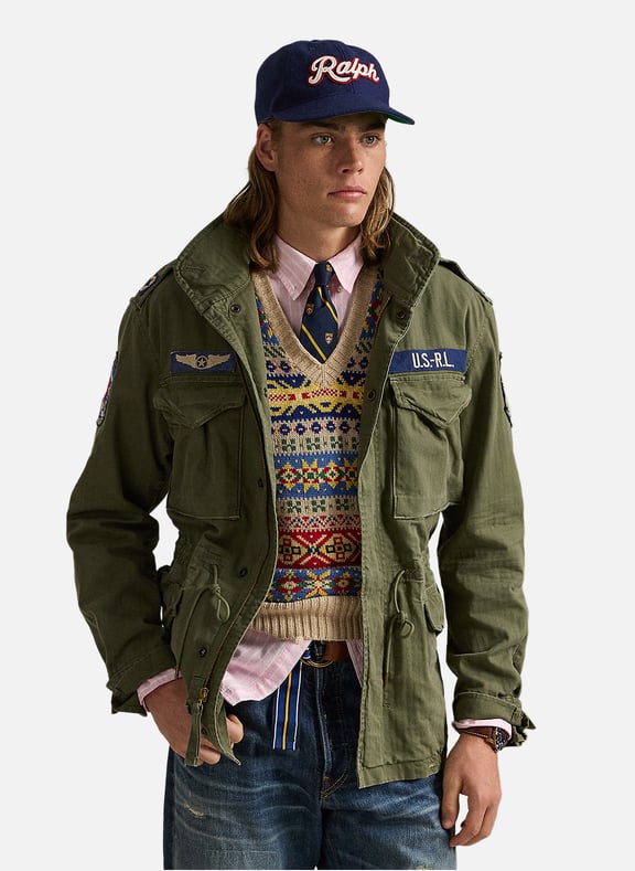 Veste en coton Vert by POLO RALPH LAUREN POLO RALPH LAUREN Veste en coton Vert